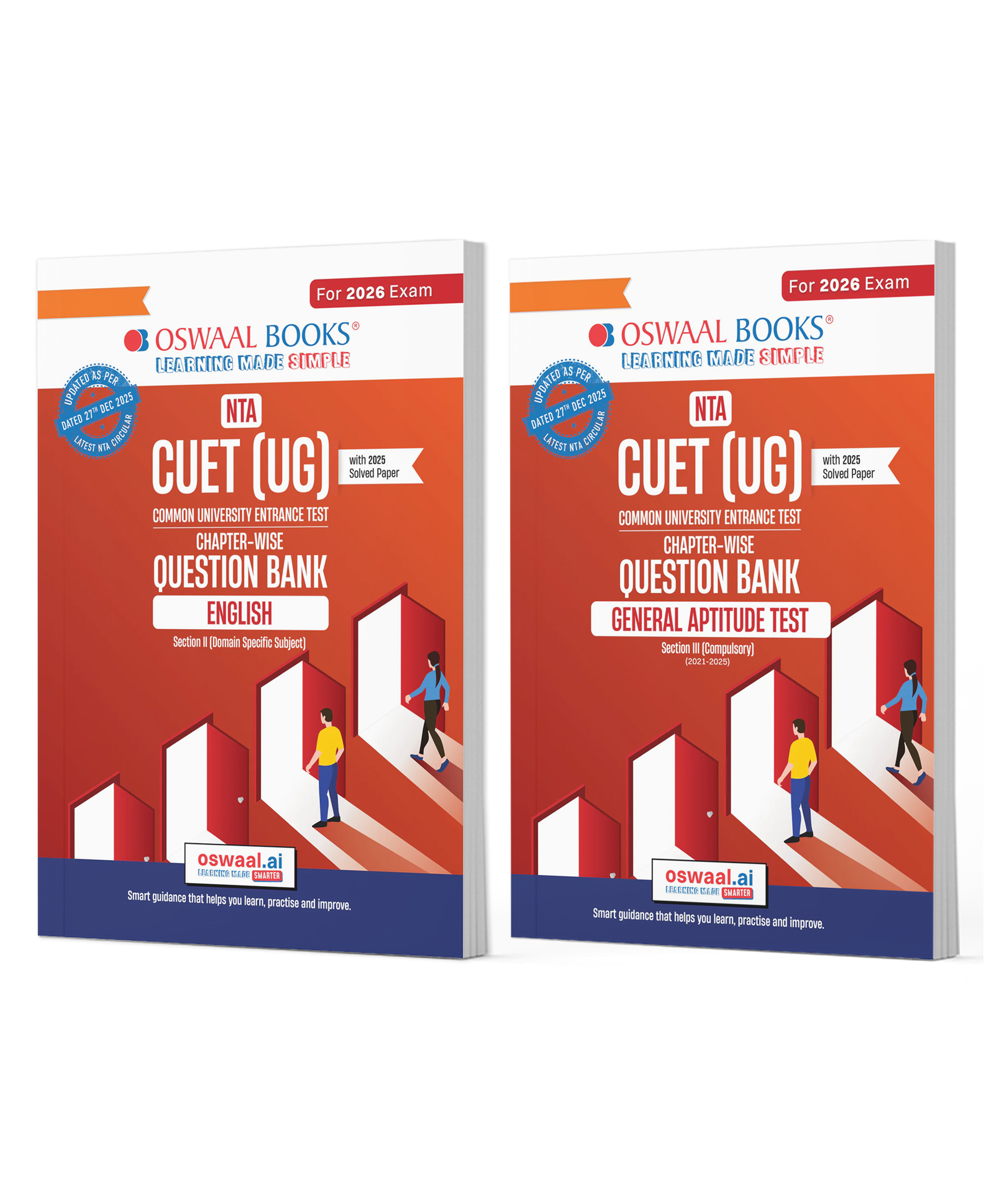 OSWAAL BOOKS NTA CUET (UG) Question Banks | Chapterwise & Topicwise | English & General Aptitude Test | Set of 2 Books | Entrance Exam Preparation Books 2026-picture-12