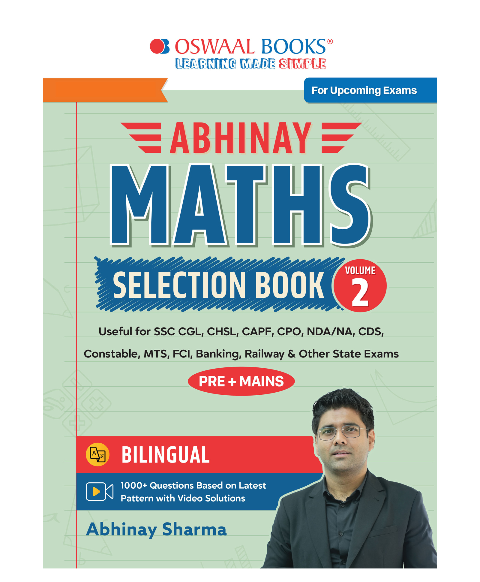 OSWAAL BOOKS Abhinay Maths Selection Book Vol. 2 Bilingual Workbook for SSC CGL, CHSL, CAPF & All Govt Exams Concept Based Qs with Video Solutions | Algebra & Distance (For Latest Exam)-picture-26