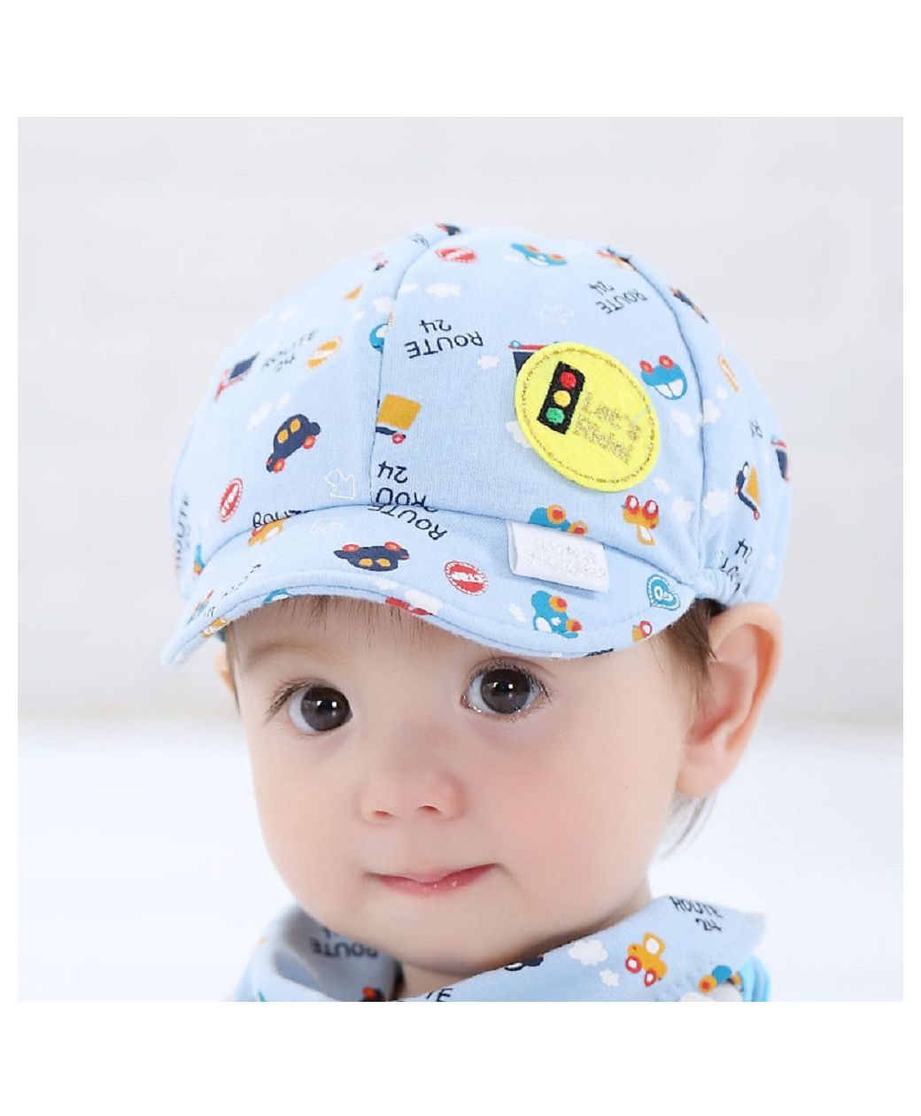 Ziory Baseball Beret Printed Cap - Blue-picture-17