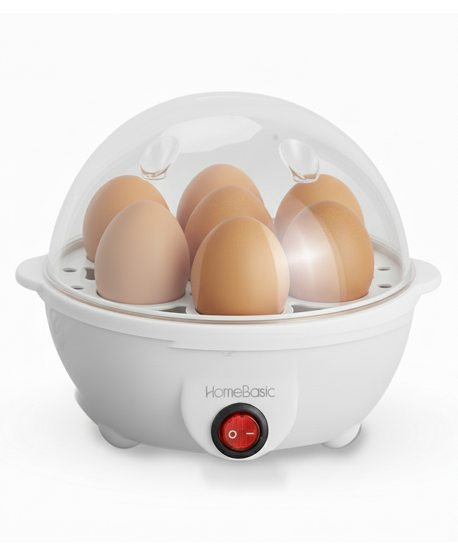 HOMEBASIC 7-Egg Electric Egg Boiler with Auto Shut-Off & One-Touch Operation-picture-16