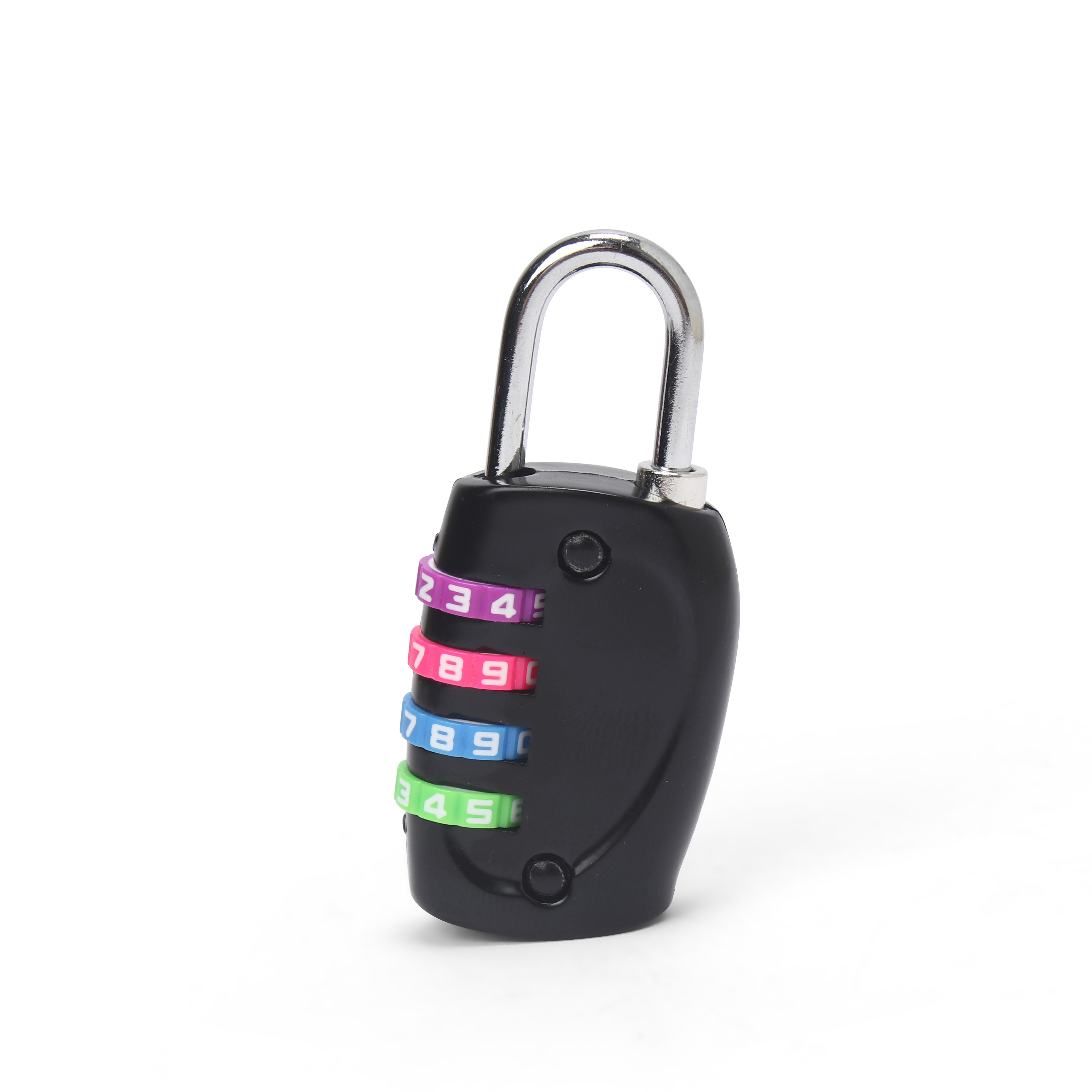Babyhug Travel Luggage Tag with 4-Digit Combination Lock - Black| Secure Metal Shackle| Lightweight Travel Lock| Durable Combination Lock for Bags & Suitcases| Compact & Easy to Use-image-10