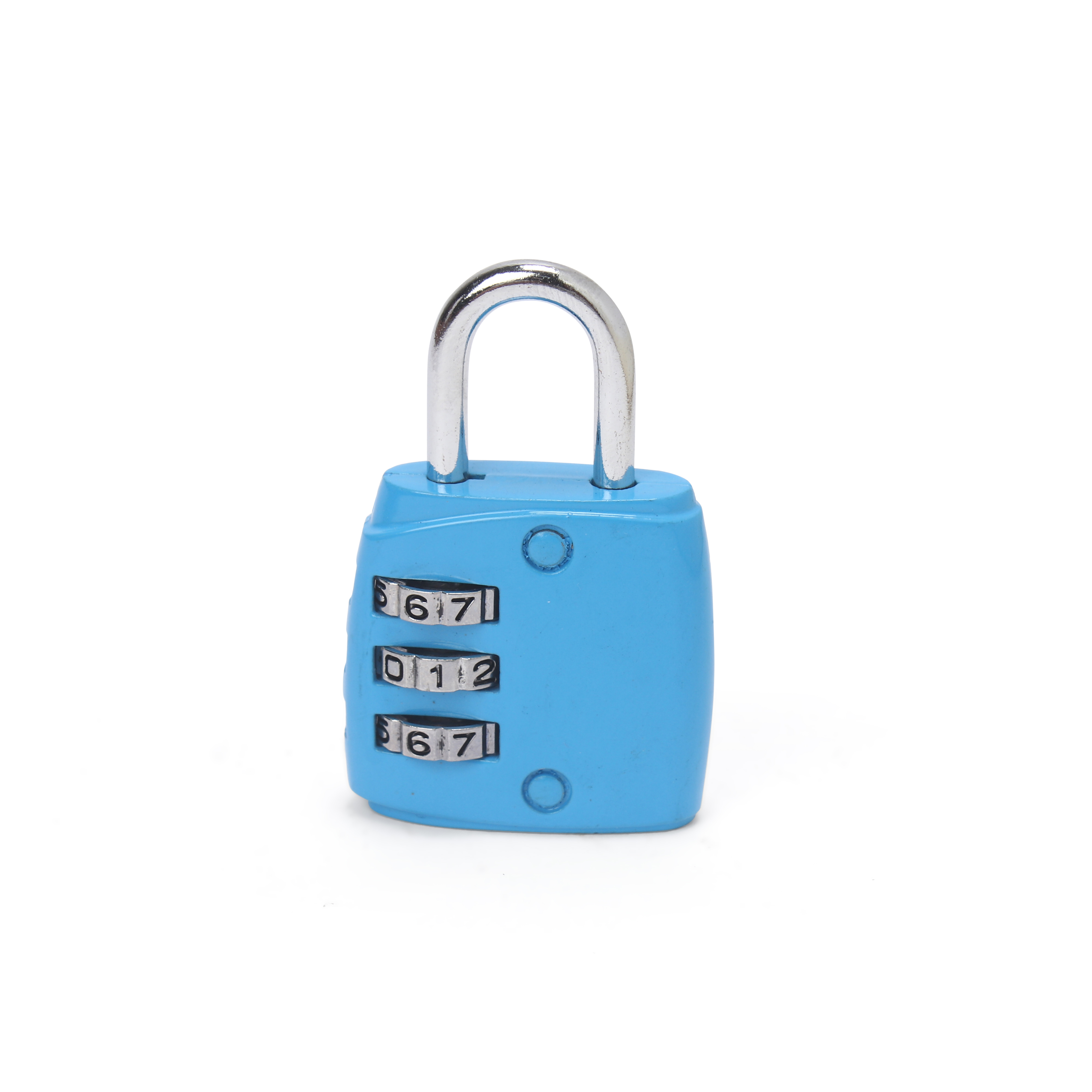 Babyhug Travel Luggage Tag with 3-Digit Combination Lock - Blue| Secure Metal Shackle| Lightweight Travel Lock| Durable Combination Lock for Bags & Suitcases| Compact & Easy to Use-image-19