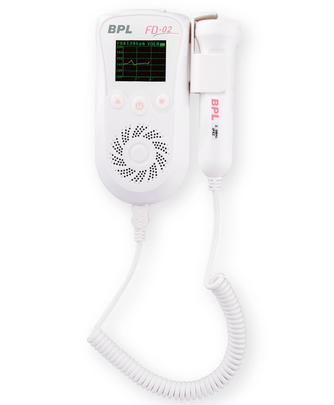 BPL Medical Technologies FD02 Fetal Doppler - White-image-36