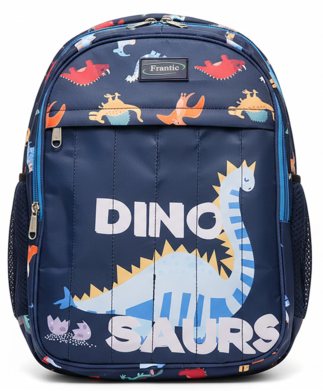 Frantic Height 16 inches Premium Quality Blue Dream Dino school bag for Kids-image-29