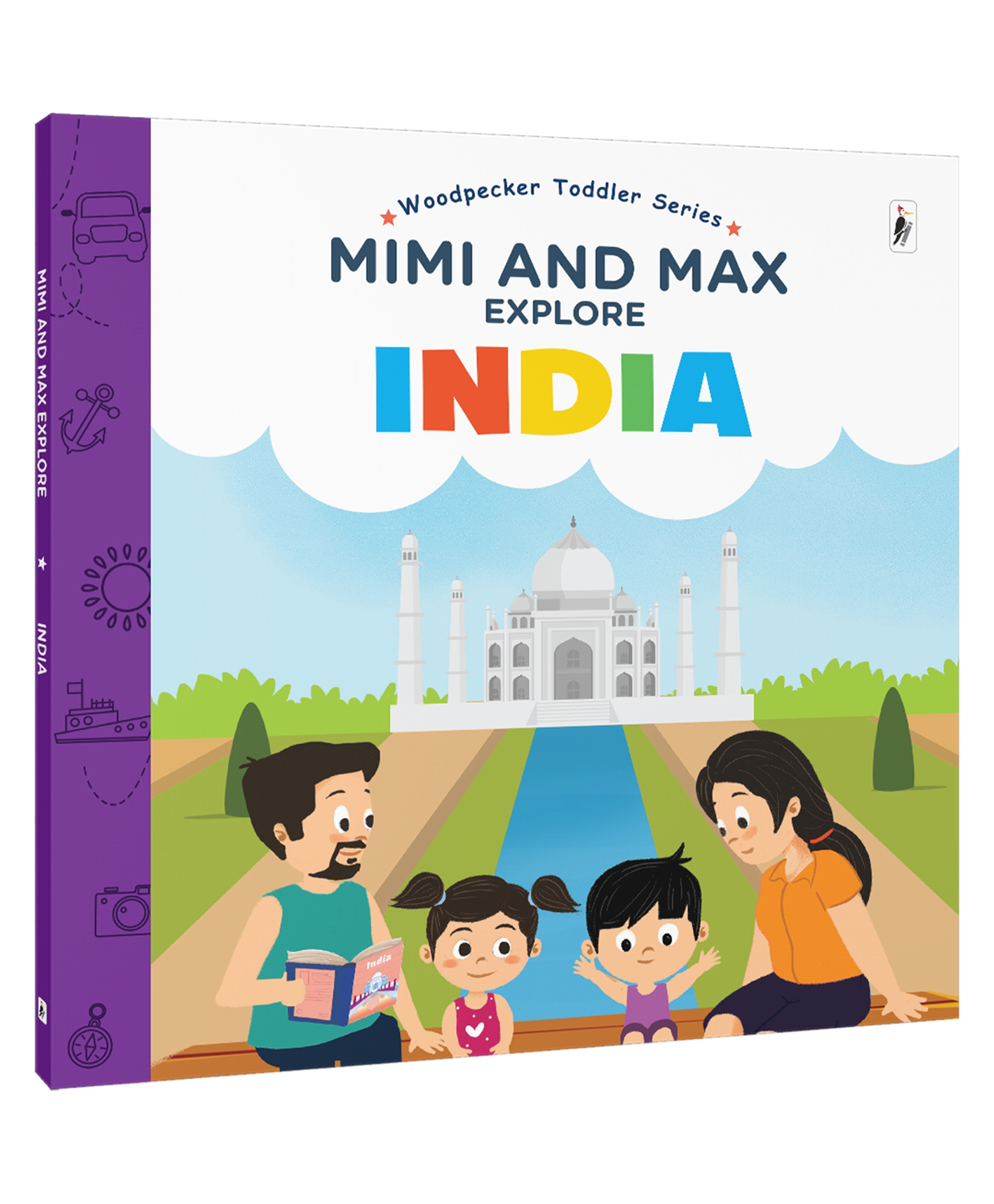 woodpecker books Mimi & Max Explore: India Book Toddlers | Interactive Story Book for Kids & Babies | 1- 3 Years-picture-5