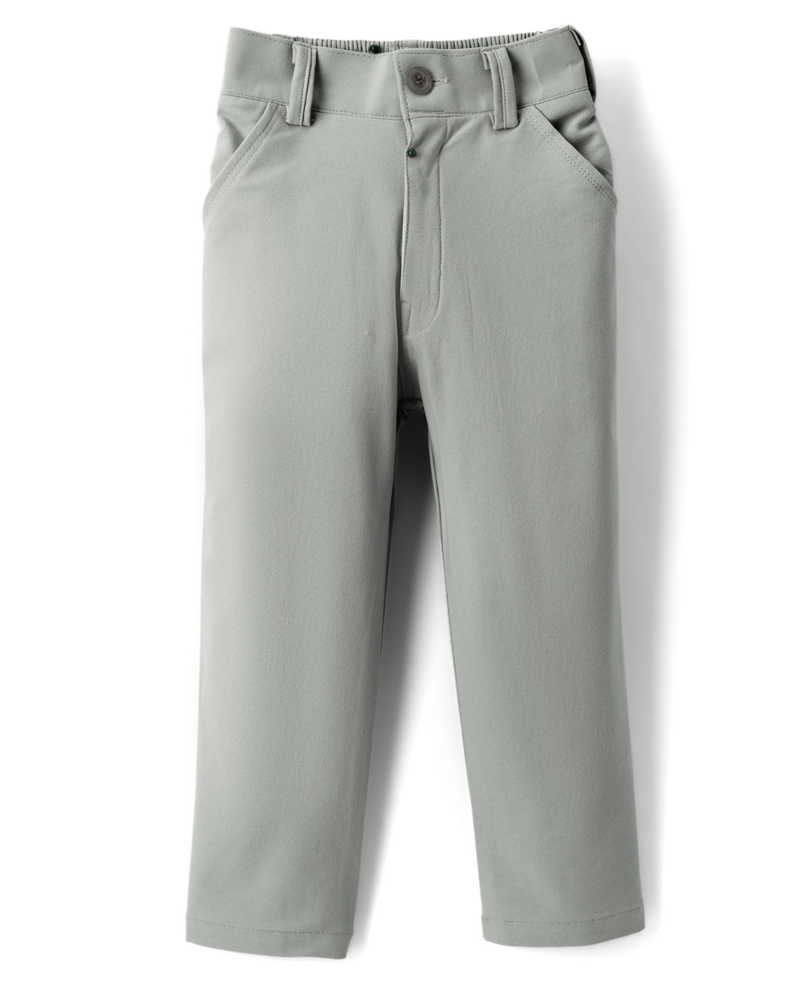 Rikidoos Cotton Woven Full Length Solid Trouser - Grey-picture-12