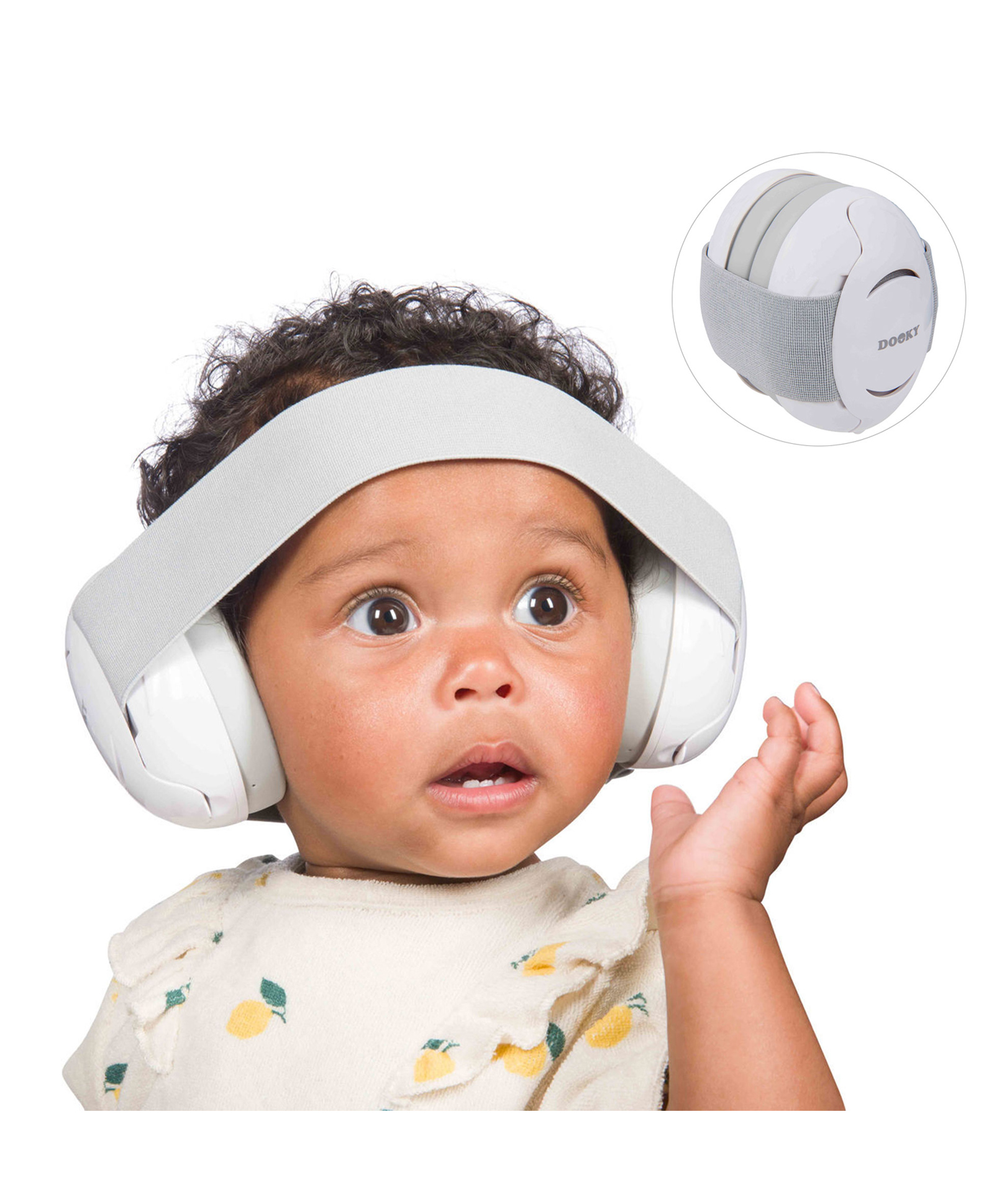 Dooky Baby Earmuff Soft Adjustable Hearing Protection for Baby | 0-3 years-image-2