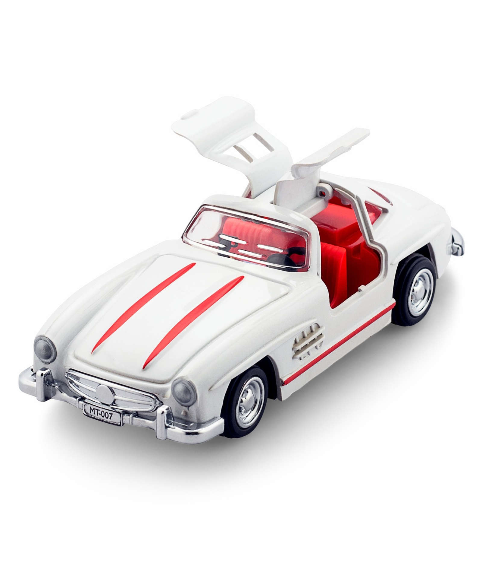 Shinsei Classics S Series Pull-Back Scale Model Car - White-image-45