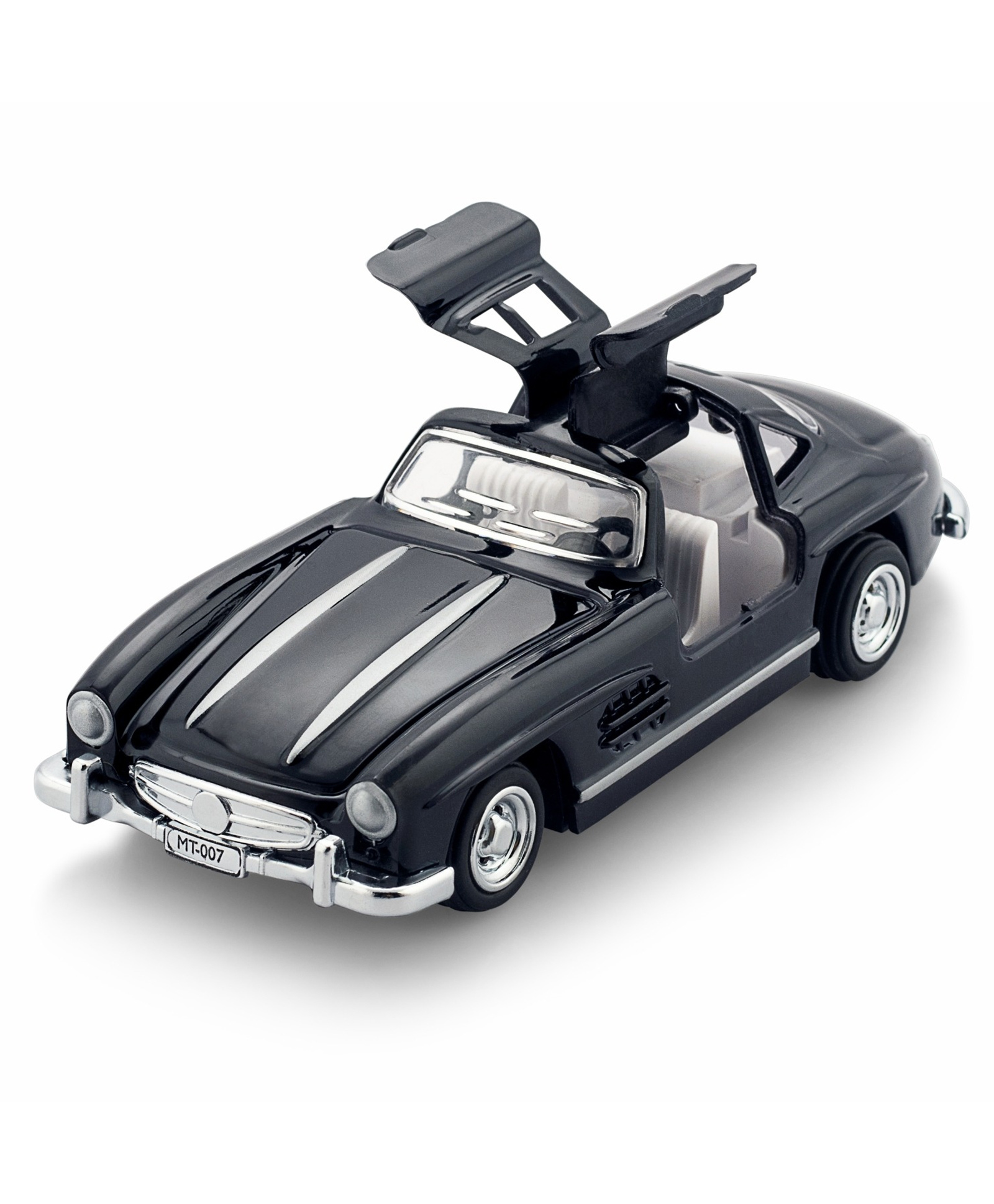 Shinsei Classics S Series Pull-Back Scale Model Car - Black-picture-21