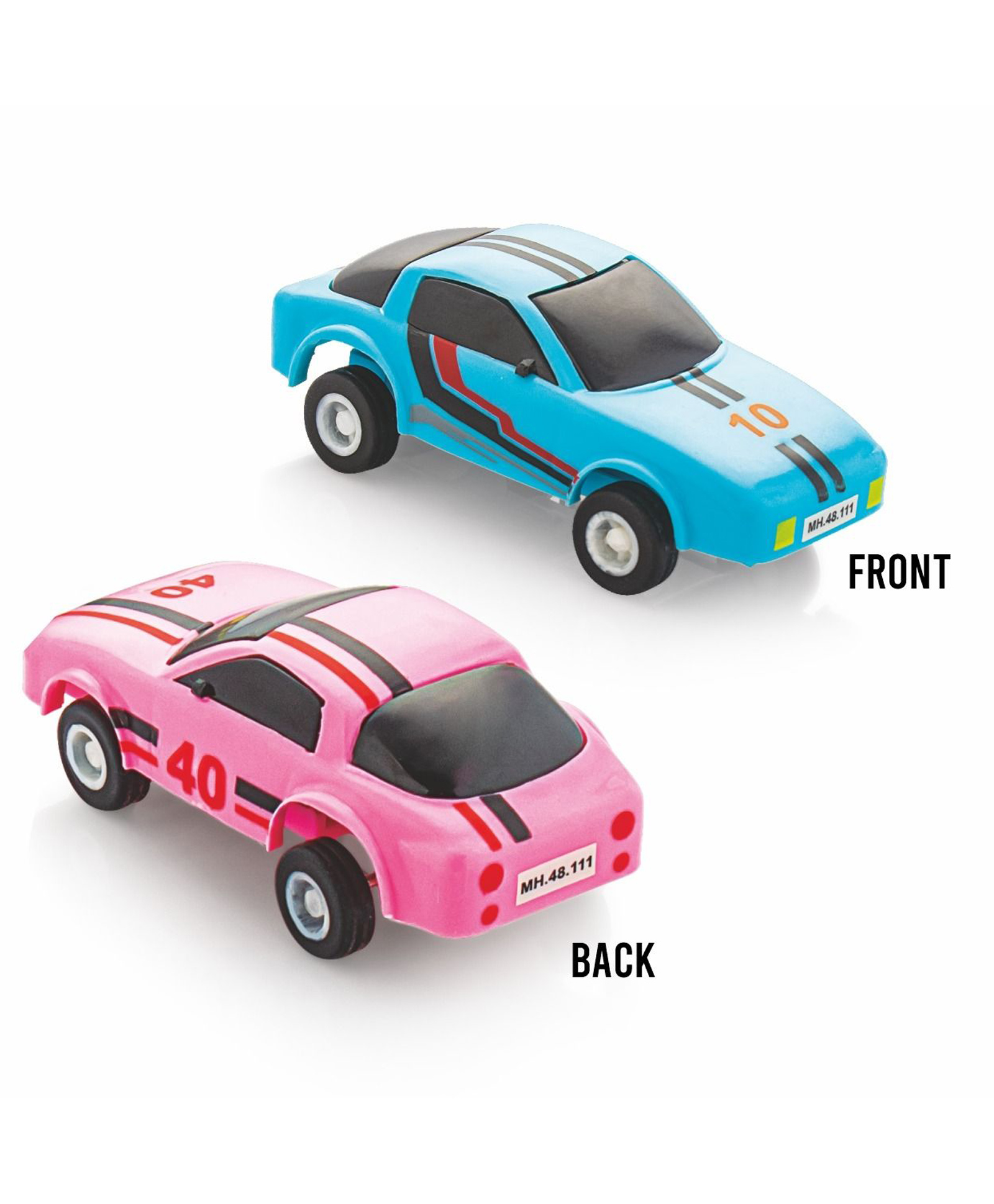 Shinsei Ramp Speedsters Pull-Back Cars with Ramp Motor Toy Highly Detailed Play Set & Collectable - Multicolor-image-20