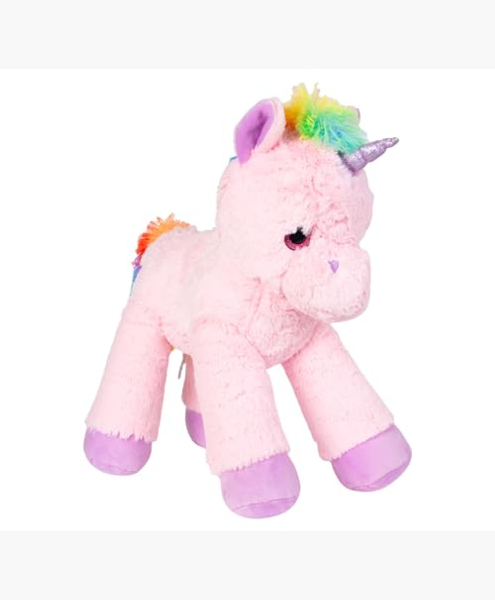Fuzzbuzz Lying Unicorn Soft Toy, 53cm, Pink, 18M+ | Soft Plush Toy for Kids | Cute, Safe & Gift-Friendly-picture-10