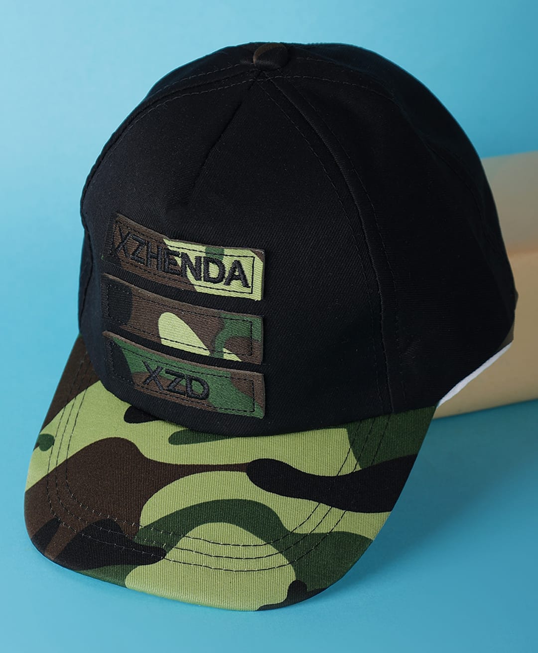 PASSION PETALS Camouflage Printed Baseball Cap - Black - Circumference - 46cm-picture-22