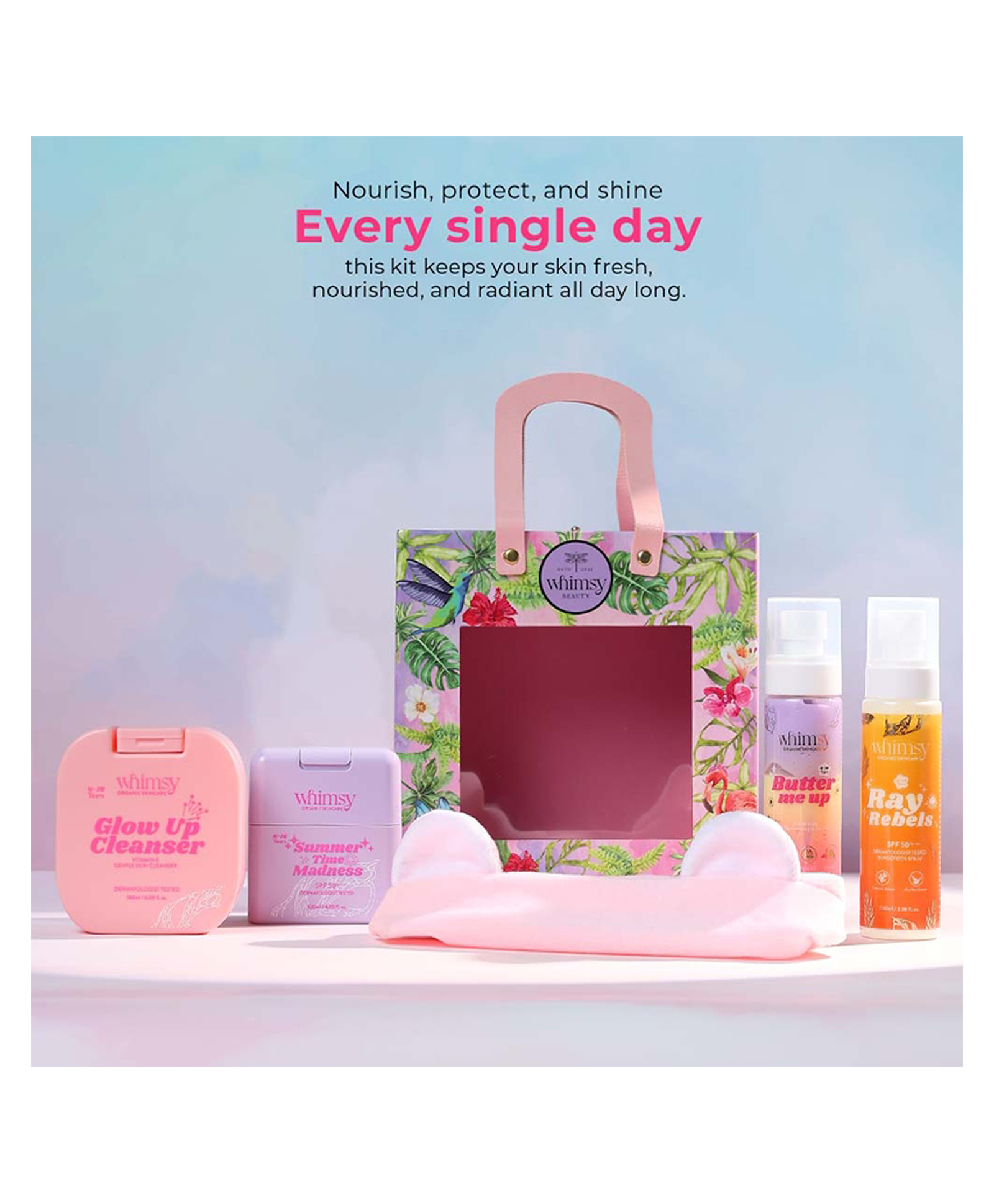 whimsy beauty Whimsy Everyday Glow Skincare Essential Kit- Pack of 5-picture-20