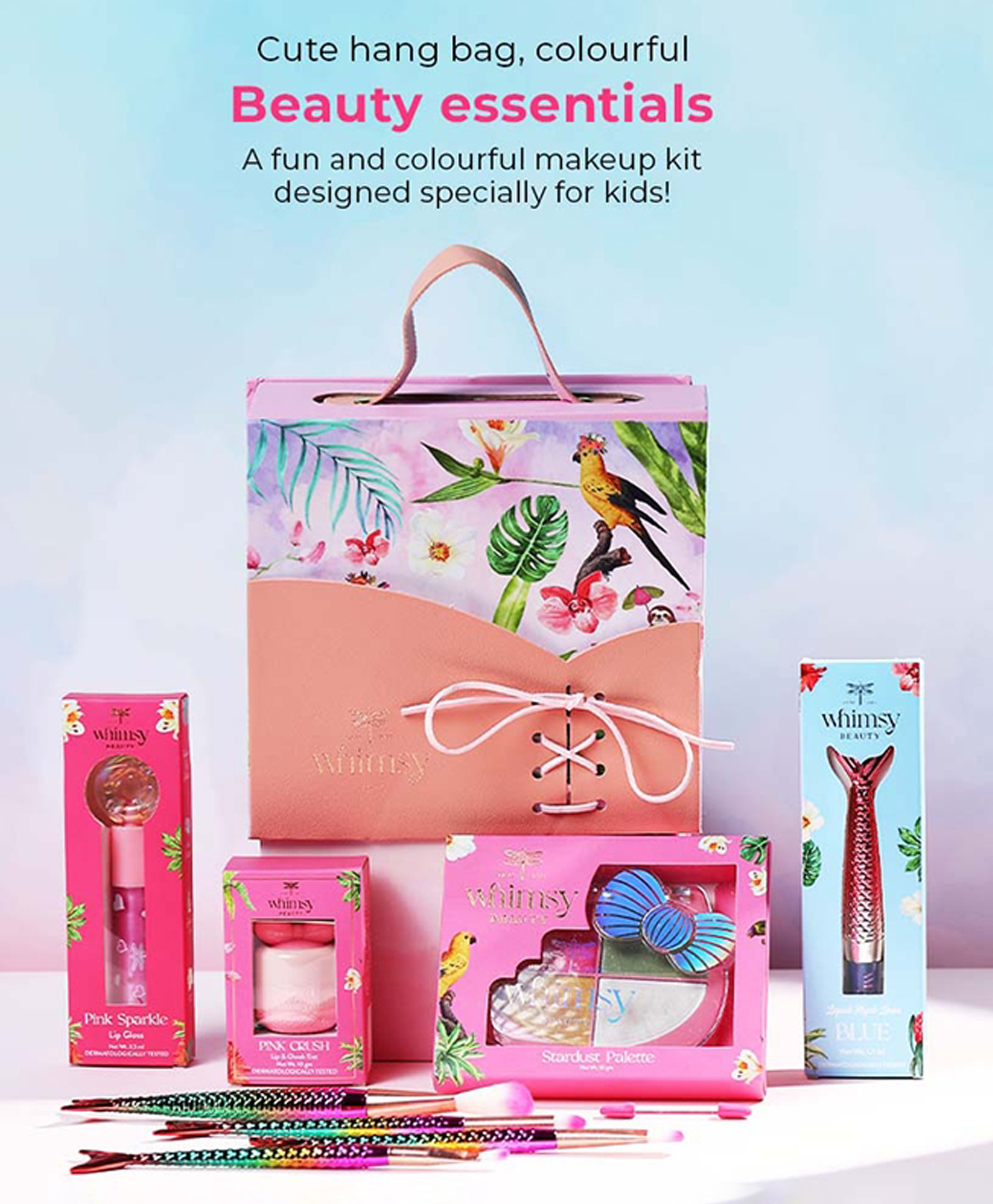 Whimsy Pretty Beauty Kit for kids & teens- (Pack of 9)-image-7