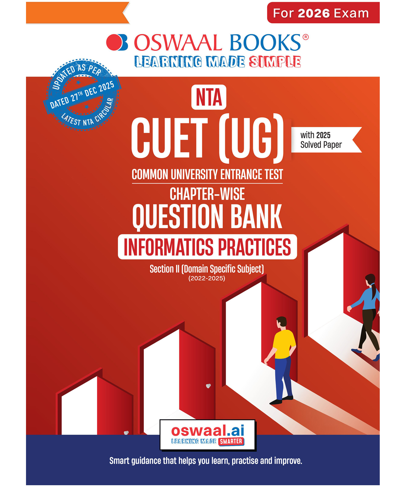 OSWAAL BOOKS NTA CUET (UG) Chapter-wise Question Bank Informatics Practices For 2026 Exam (as per latest 27 Dec., notification) | PYQs & 400+ NCERT aligned MCQs |With Oswaal AI-picture-31