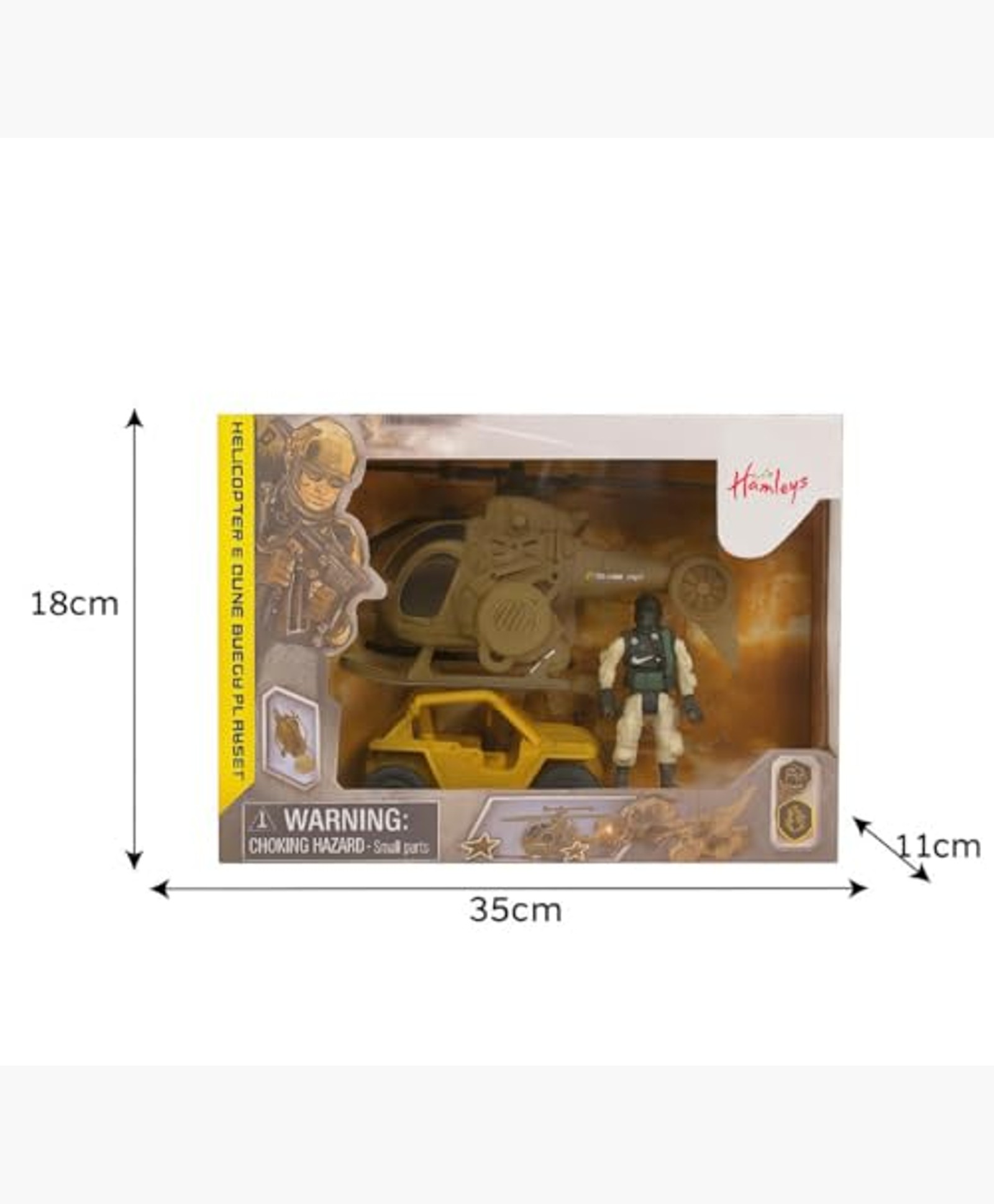 Ralleyz Military Roleplay Set with Helicopter and Buggy Team for kids 3Y+ | Safe & Gift-Friendly-picture-25