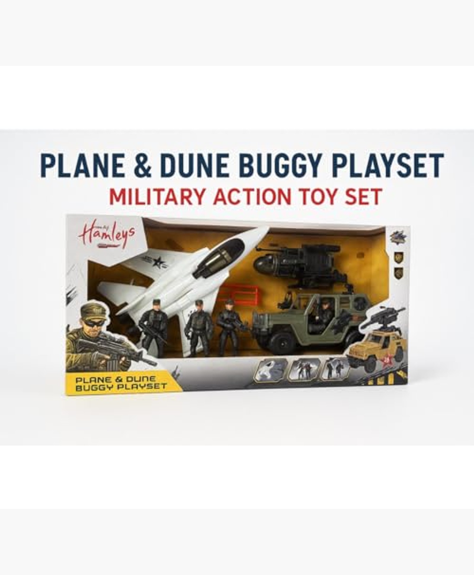 Ralleyz Plane & Dune Buggy Playset Military Roleplay, 3Y+ | Safe & Gift-Friendly-picture-14