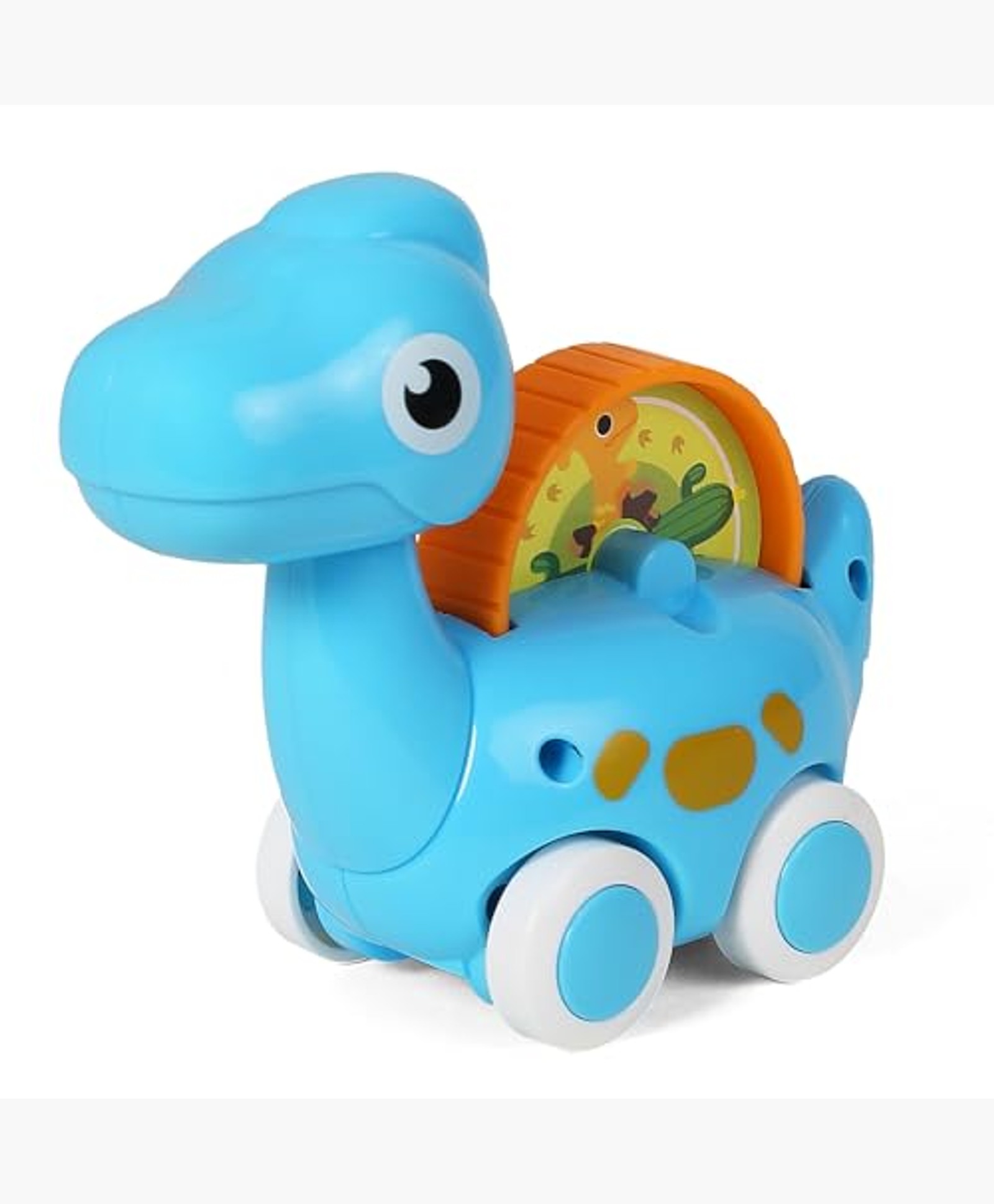 Shooting Star Dinosaur Car Free Wheel Play, Push & Pull Toys for Kids, 12M+, Orange | Safe & Gift-Friendly-picture-40