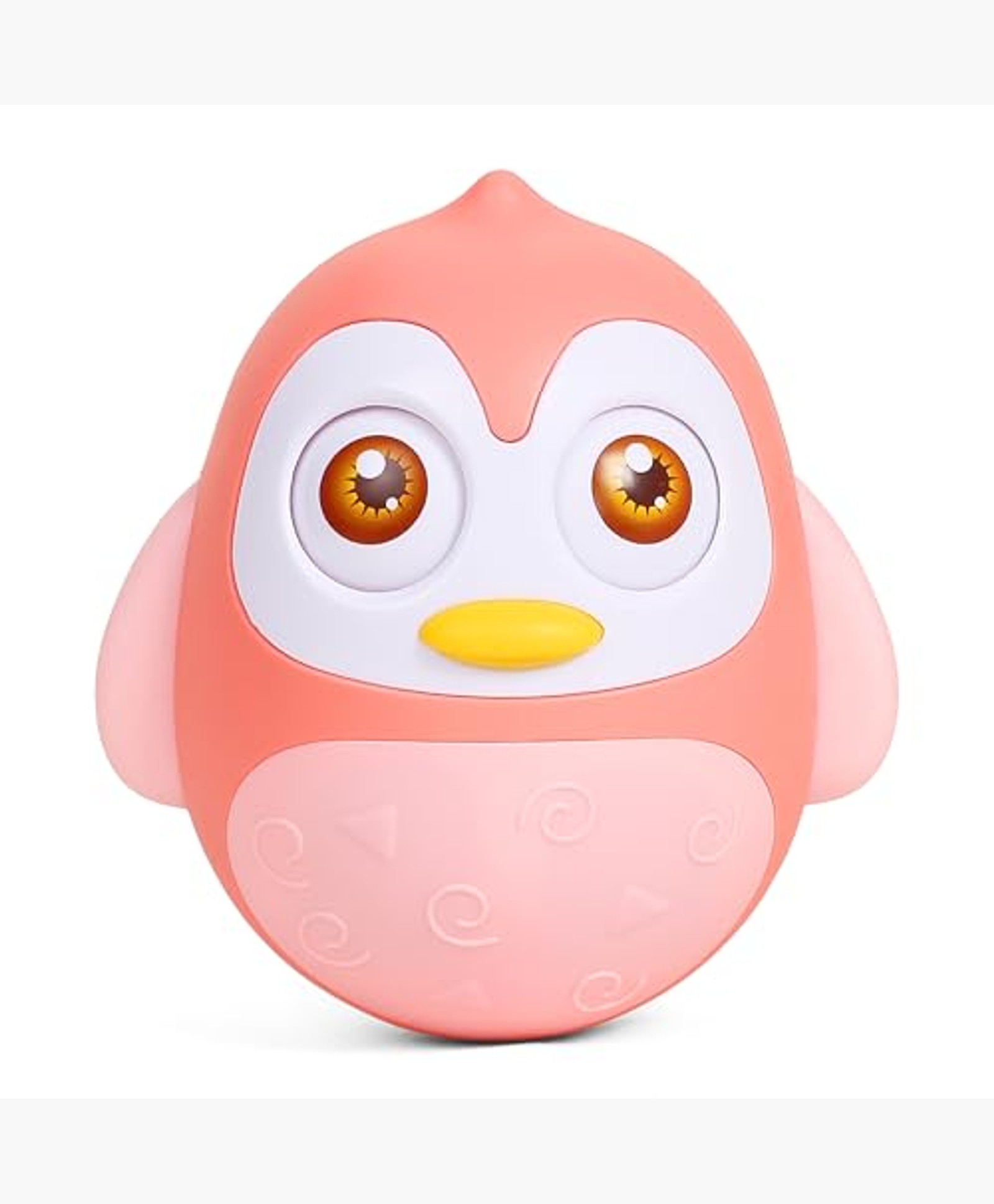 Shooting Star Roly Poly Bird Funny Tumbler, 12M+, Pink | Safe & Gift-Friendly-image-44