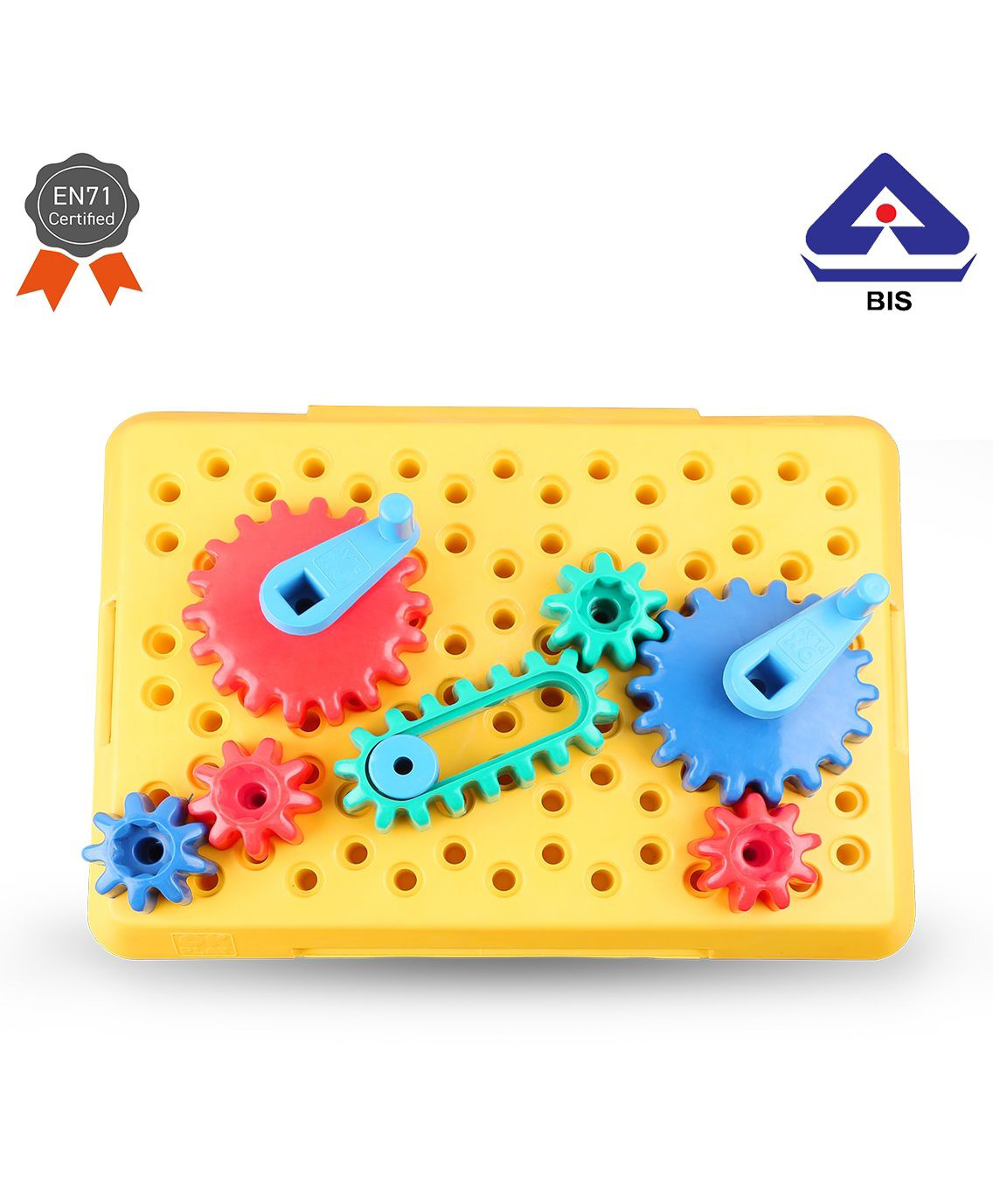 Shooting star Magic gears base with small Large gears Learning and education fun toy Multicolor 2Y+ | Safe & Gift-Friendly-picture-31