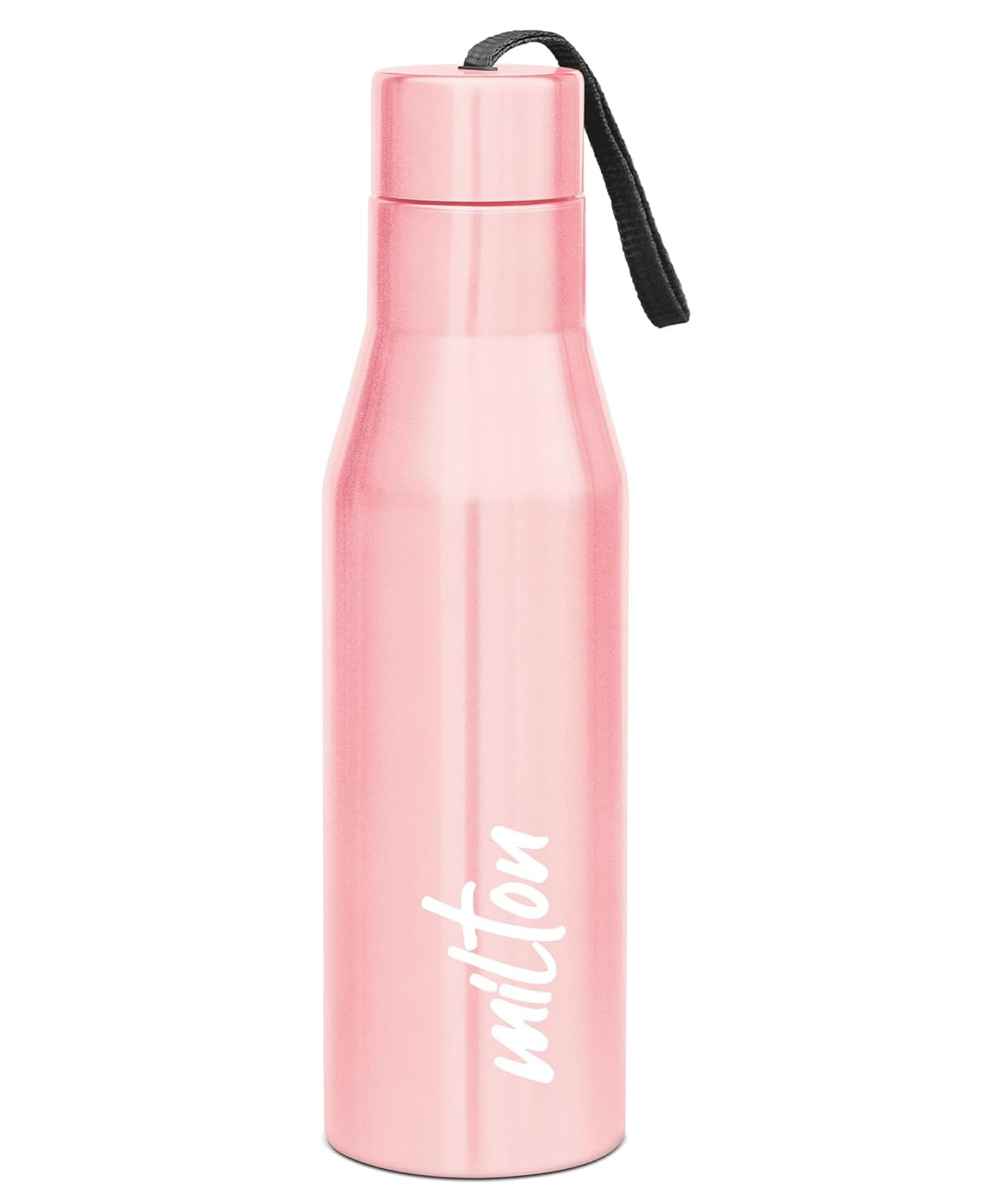 MILTON Super 1000 Stainless Steel Water Bottle 1 ltr, Single Walled, ISI Certified I Leak Proof Lid, Rust Proof I For School, Office, Gym I Light Pink-picture-16