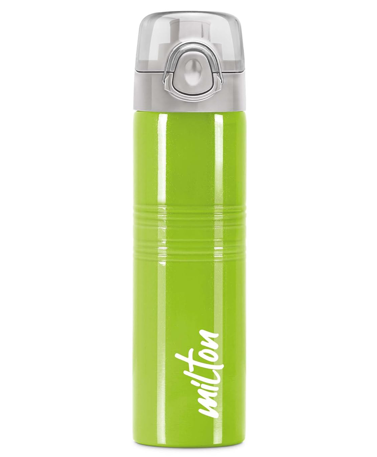 MILTON Vogue 750 Stainless Steel Water Bottle, Single Walled, ISI Certified I Leak Proof Lid, Rust Proof Parrot Green - 750 ml-picture-18