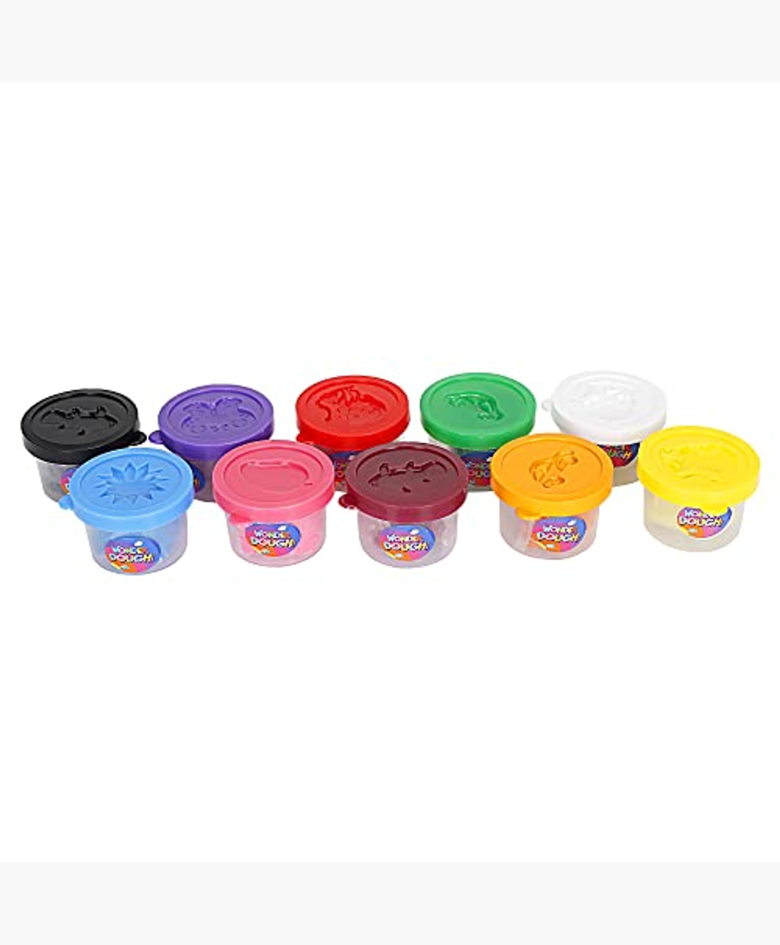 Youreka Dough Stamp Alpha Number Dough Tubs Multicolour 3Y+ | Safe & Gift-Friendly-picture-7