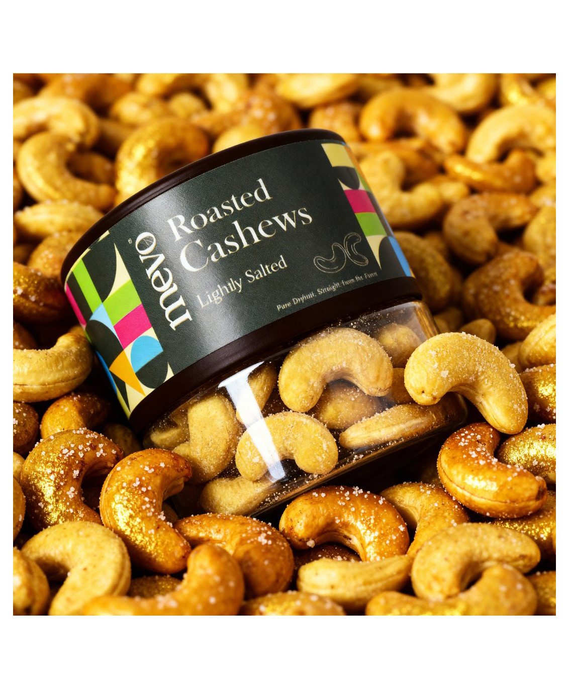 Mevo Roasted Cashews Lightly Salted 120g No Oil-image-38