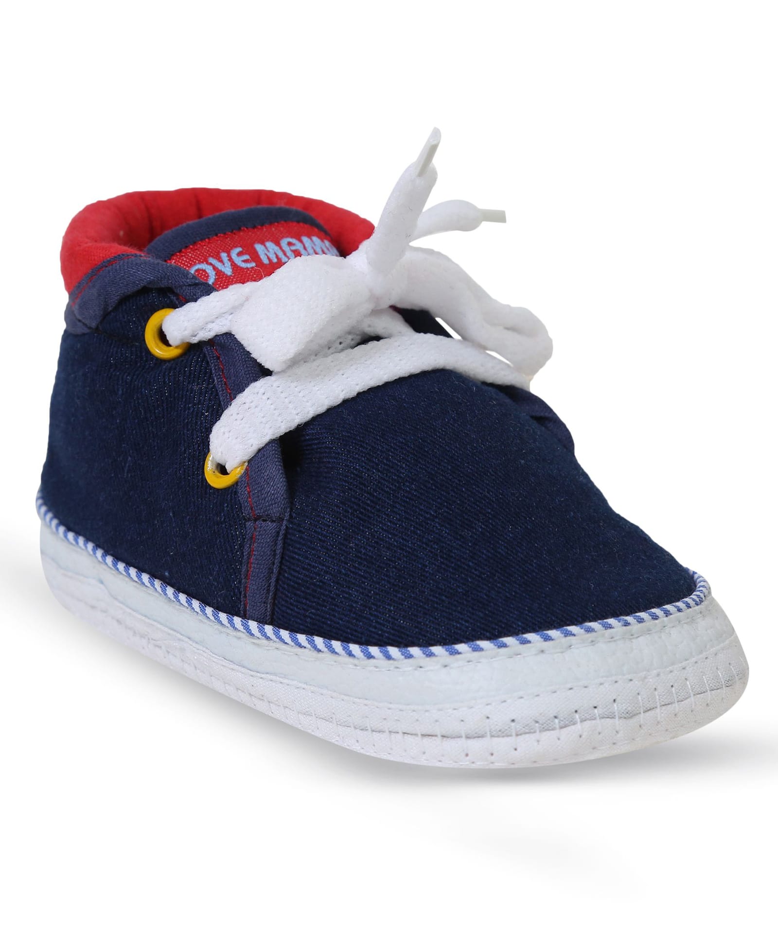 Butterthief Solid Lace Up Booties - Navy Blue-picture-28