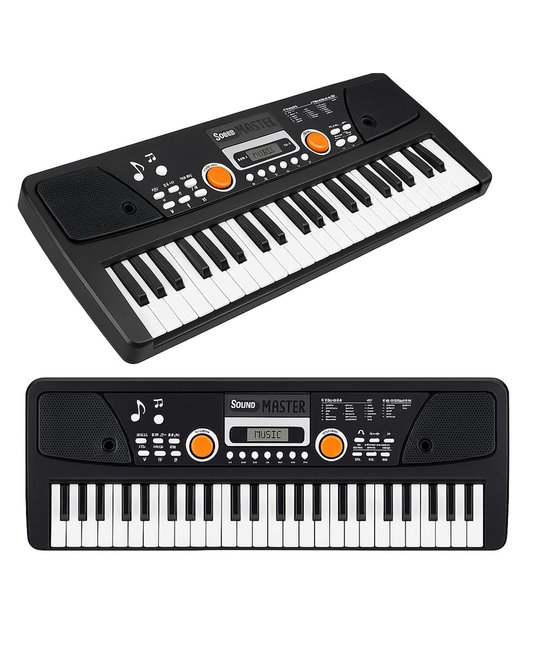 AKN TOYS 49 Keys Piano Keyboard With Microphone - Boys Kids Girls- Pack of 1- ( Color May Vary )-picture-32