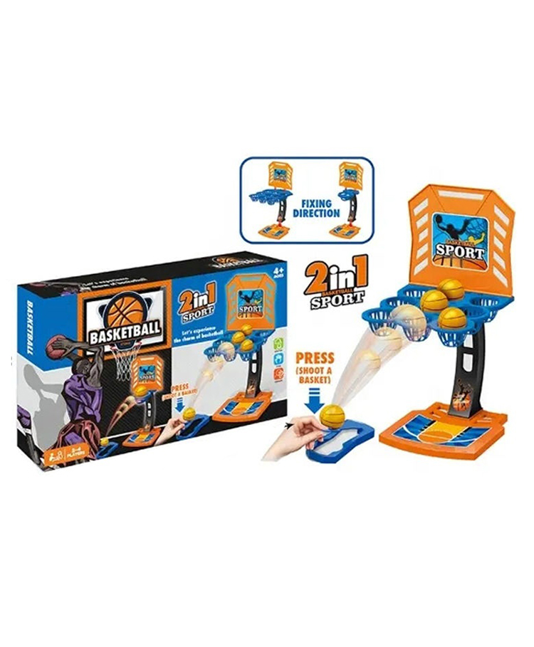 AKN TOYS 2-in-1 Tabletop Basketball Shooting Game for Kids, Press & Shoot Indoor Basketball Toy with 9-Basket Challenge, Multiplayer Skill-Building Sports Game-picture-49
