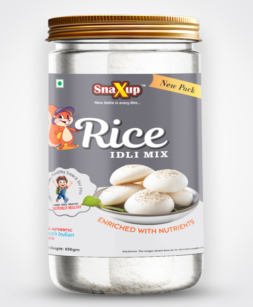 SnaXup Soft & Healthy Breakfast Instant Rice Idli Mix - 650 g-picture-21
