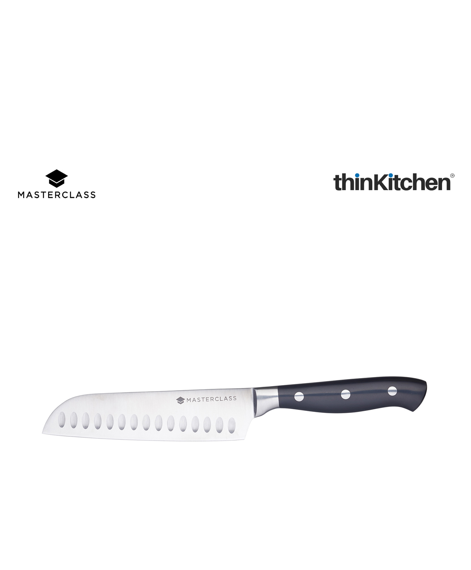 MasterClass Edgekeeper Santoku Knife, 12cm-image-2