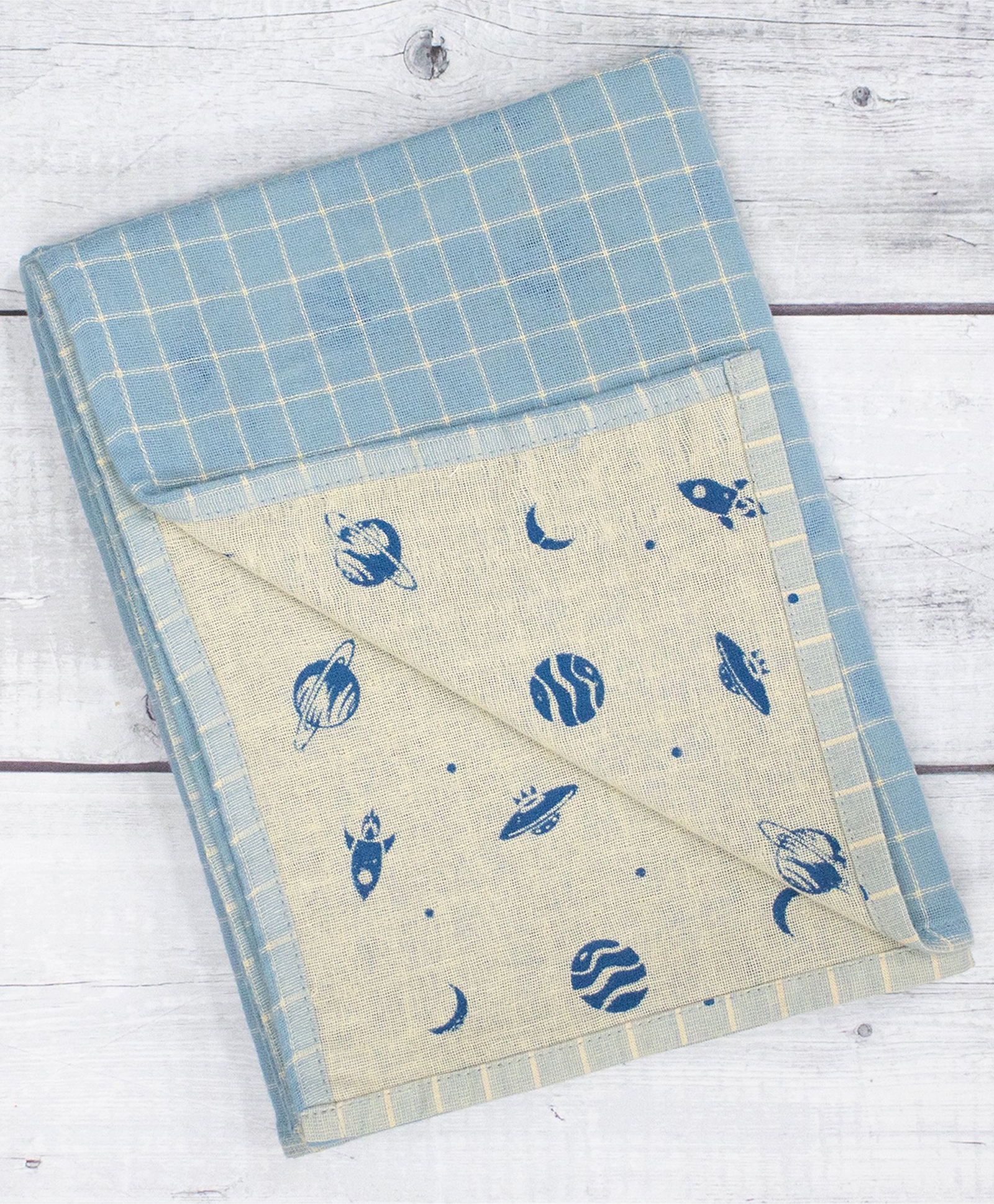 ZAHYA Bath Towel 100% Pure Combed Cotton 33x66 Inch | Zero Twist Yarn, Printed, Icy Blue-image-21