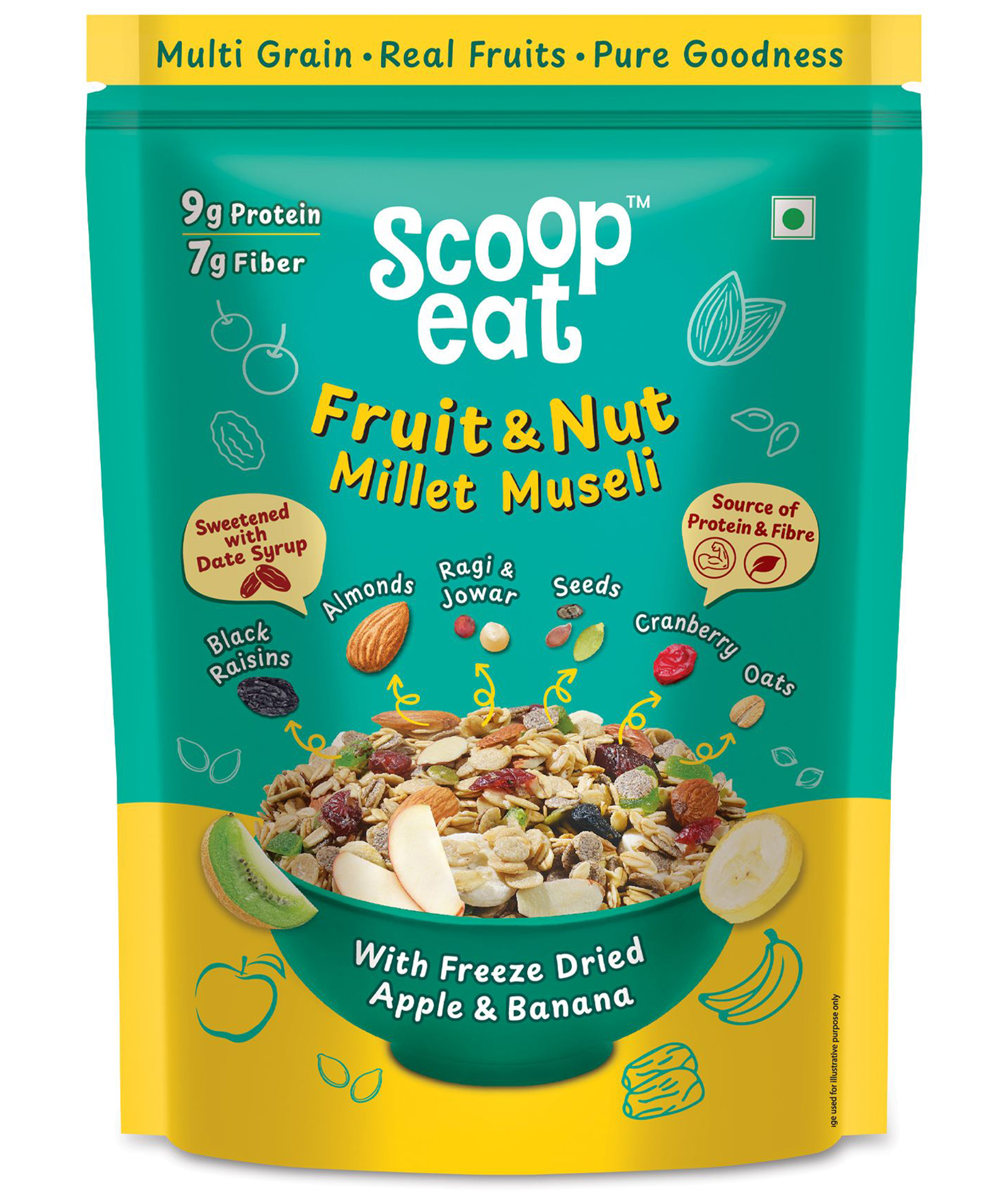 Scoopeat Fruit & Nut Muesli - 750 g-picture-13
