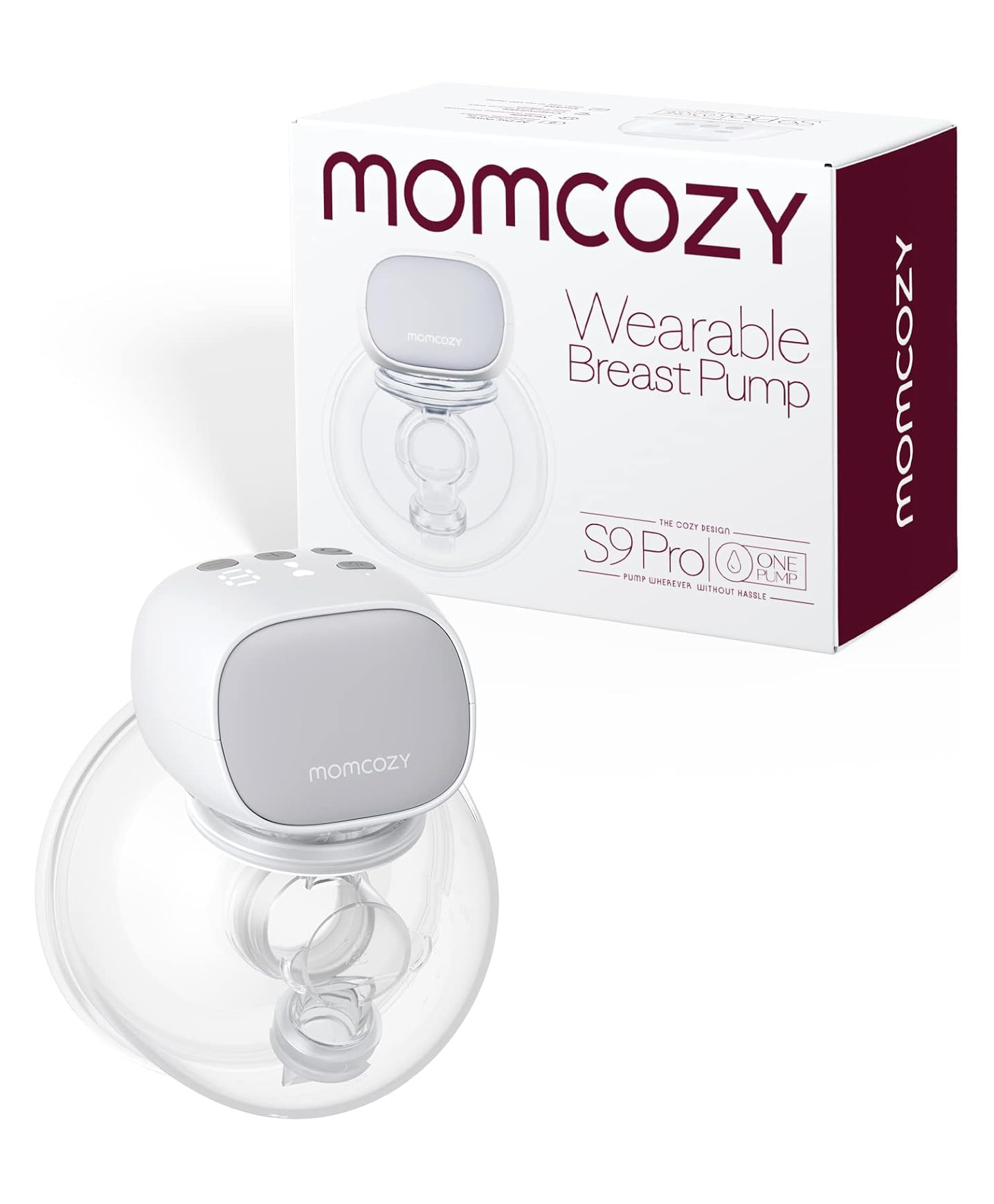 Momcozy S9 Pro Hands Free Single Breast Pump - Grey-picture-31