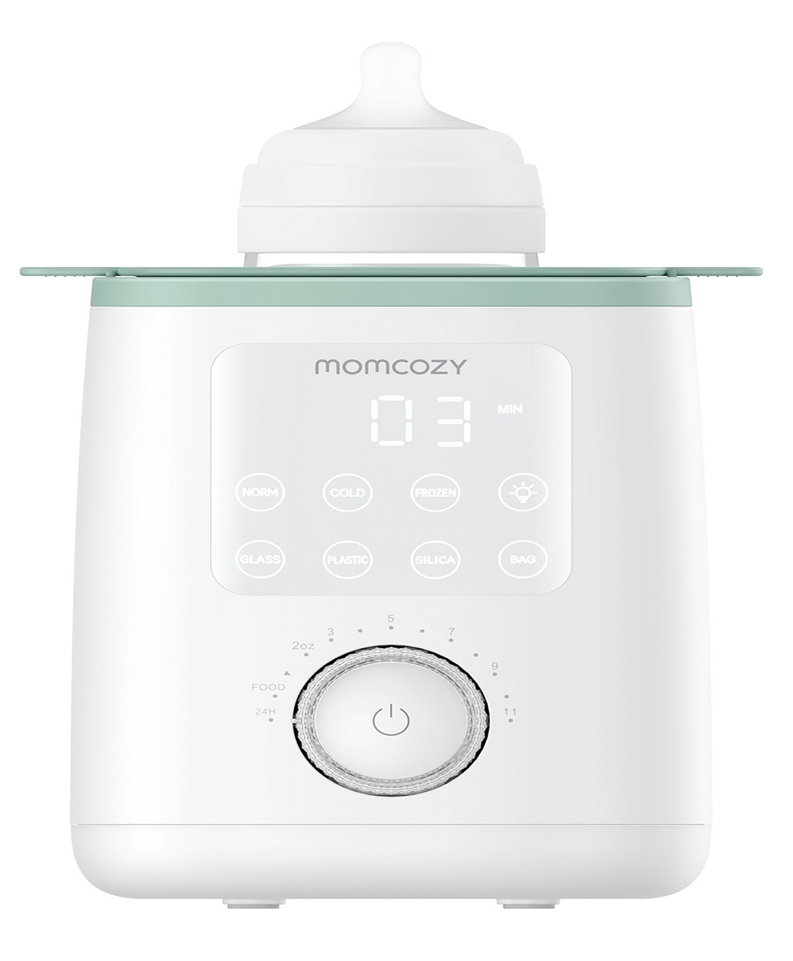 Momcozy Baby Bottle Warmer - White
