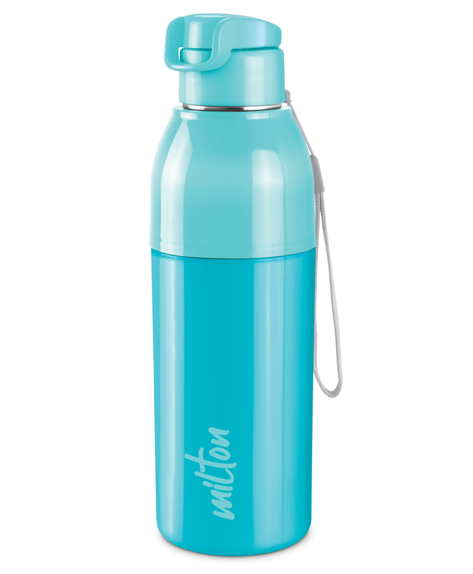 Milton Steel Convey 600 Insulated Inner Steel Water Bottle Cyan - 520 ml-image-24