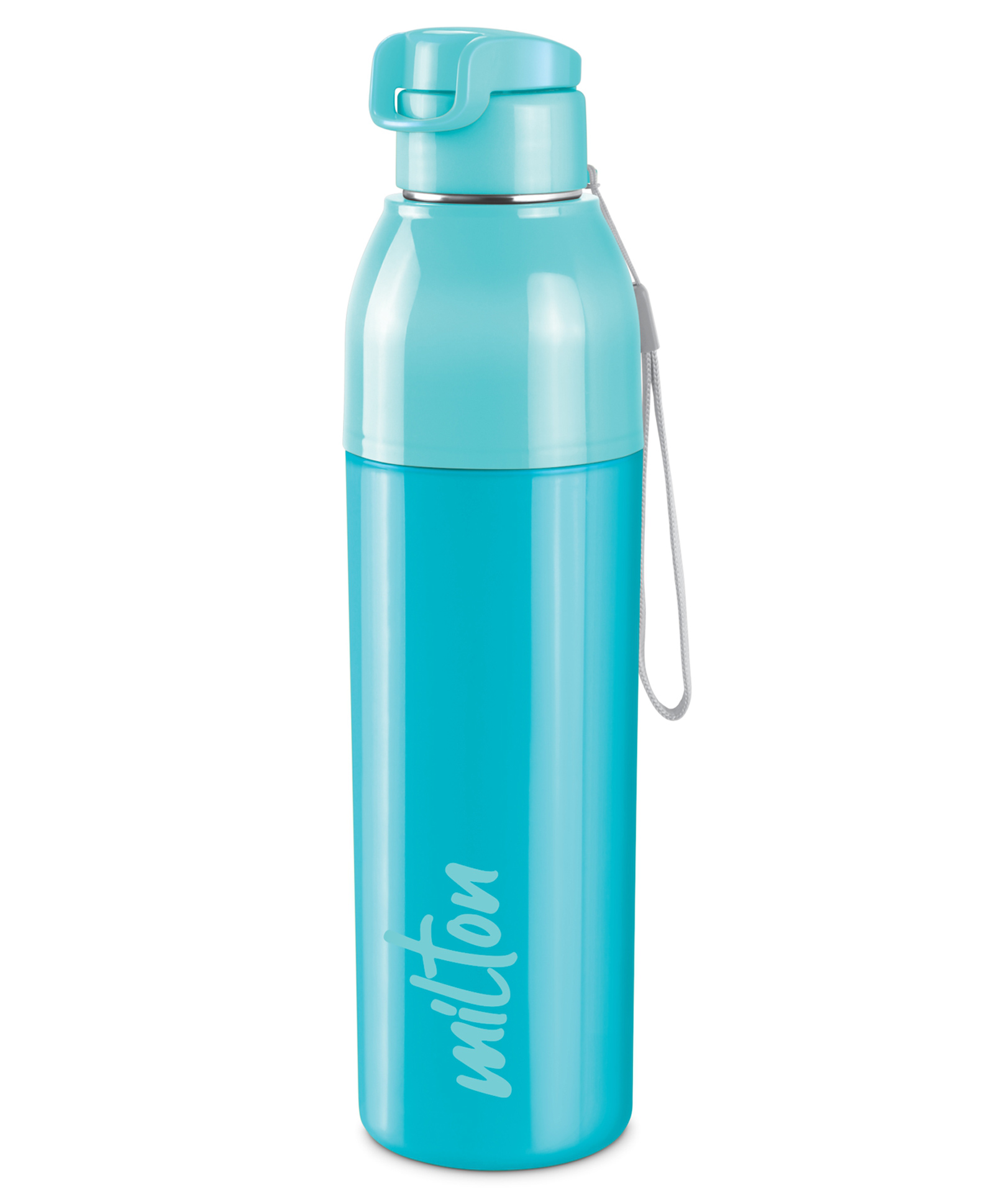 Milton Steel Convey 900 Insulated Inner Steel Water Bottle Cyan - 630 ml-picture-45
