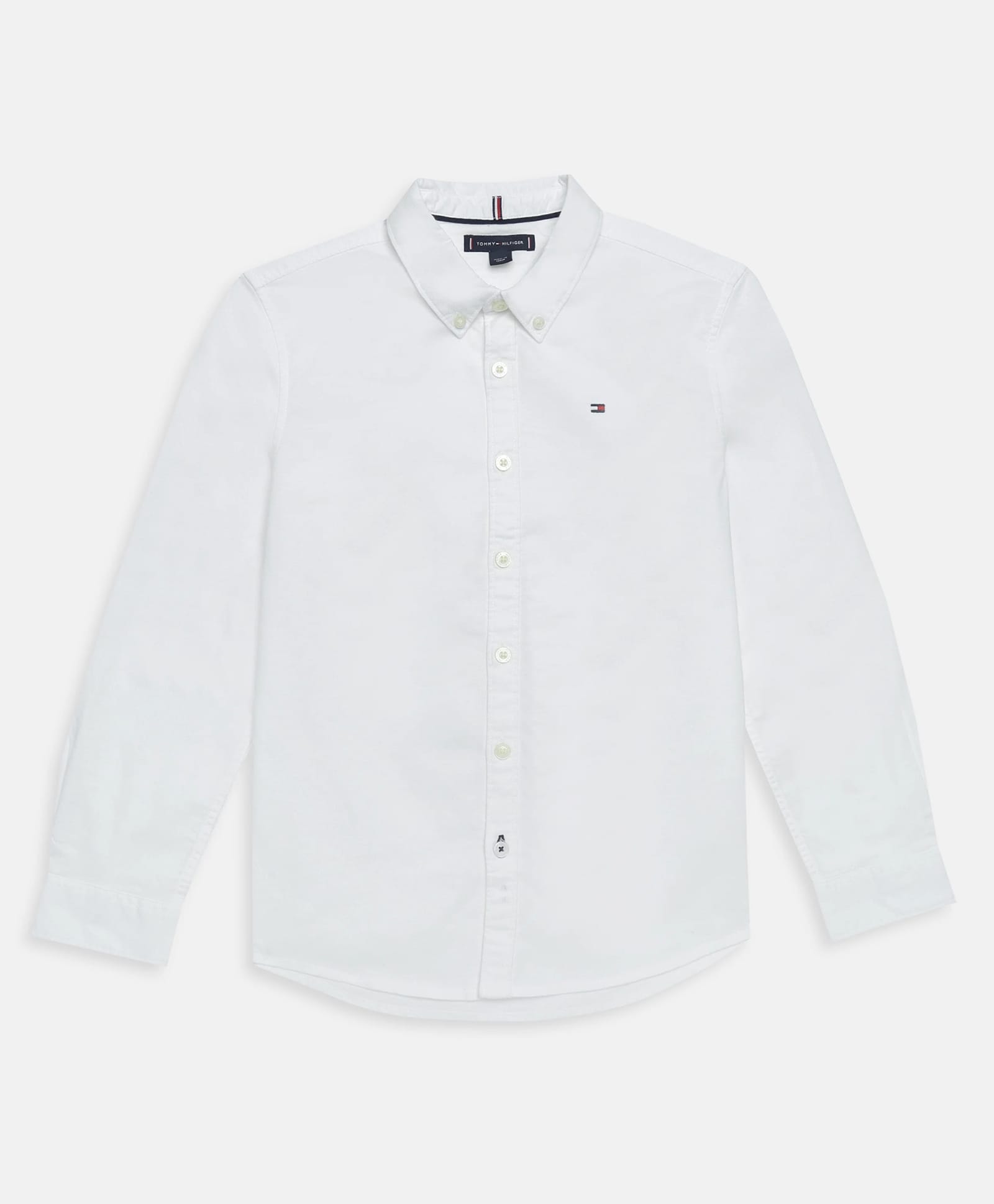 Tommy Hilfiger Cotton Woven Full Sleeves Solid Color Shirt - White-picture-18