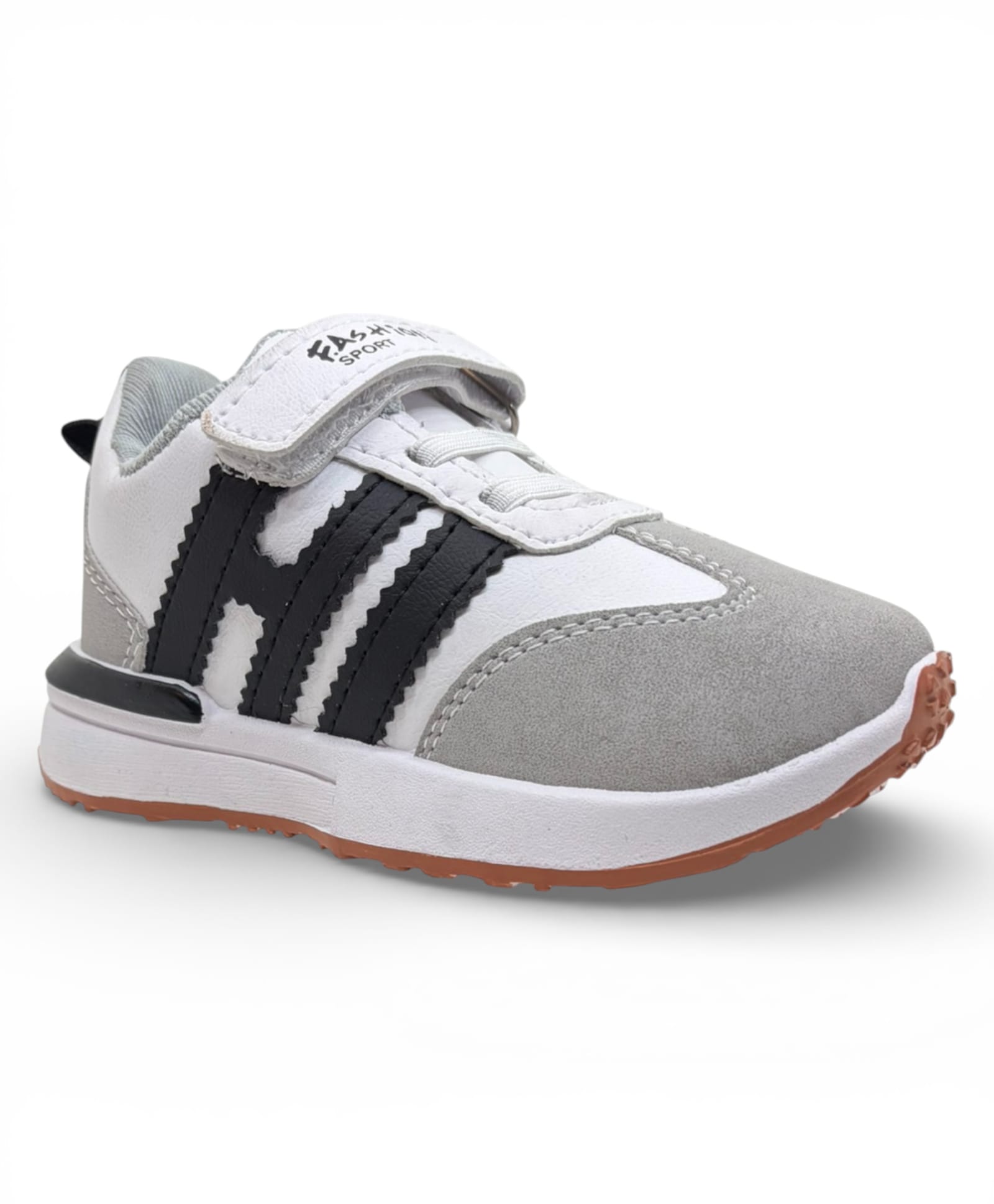 Lil Lollipop Colour Blocked Velcro Closure Shoes - White-picture-44