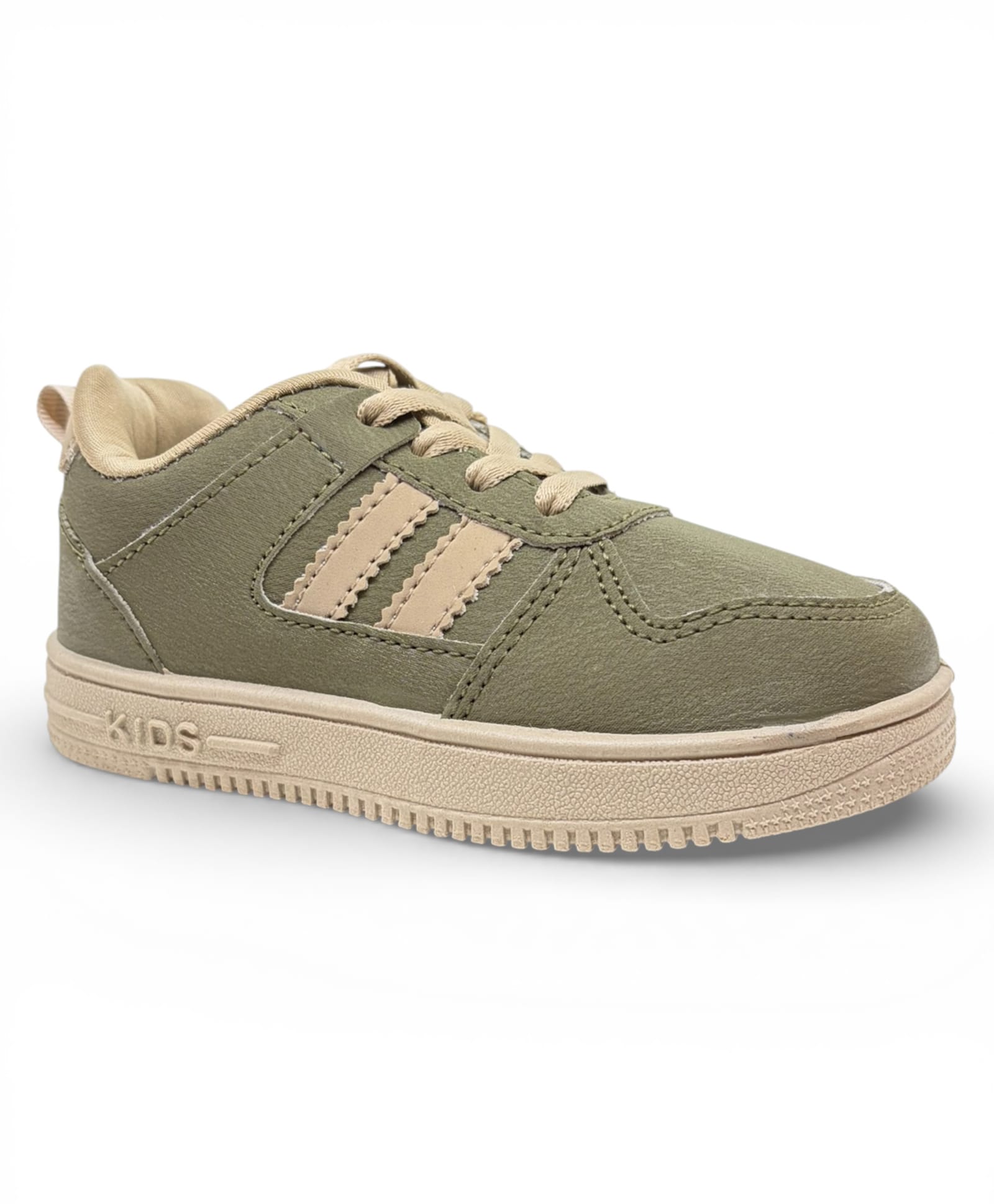 Lil Lollipop Colour Blocked Lace Up Shoes - Green-picture-13
