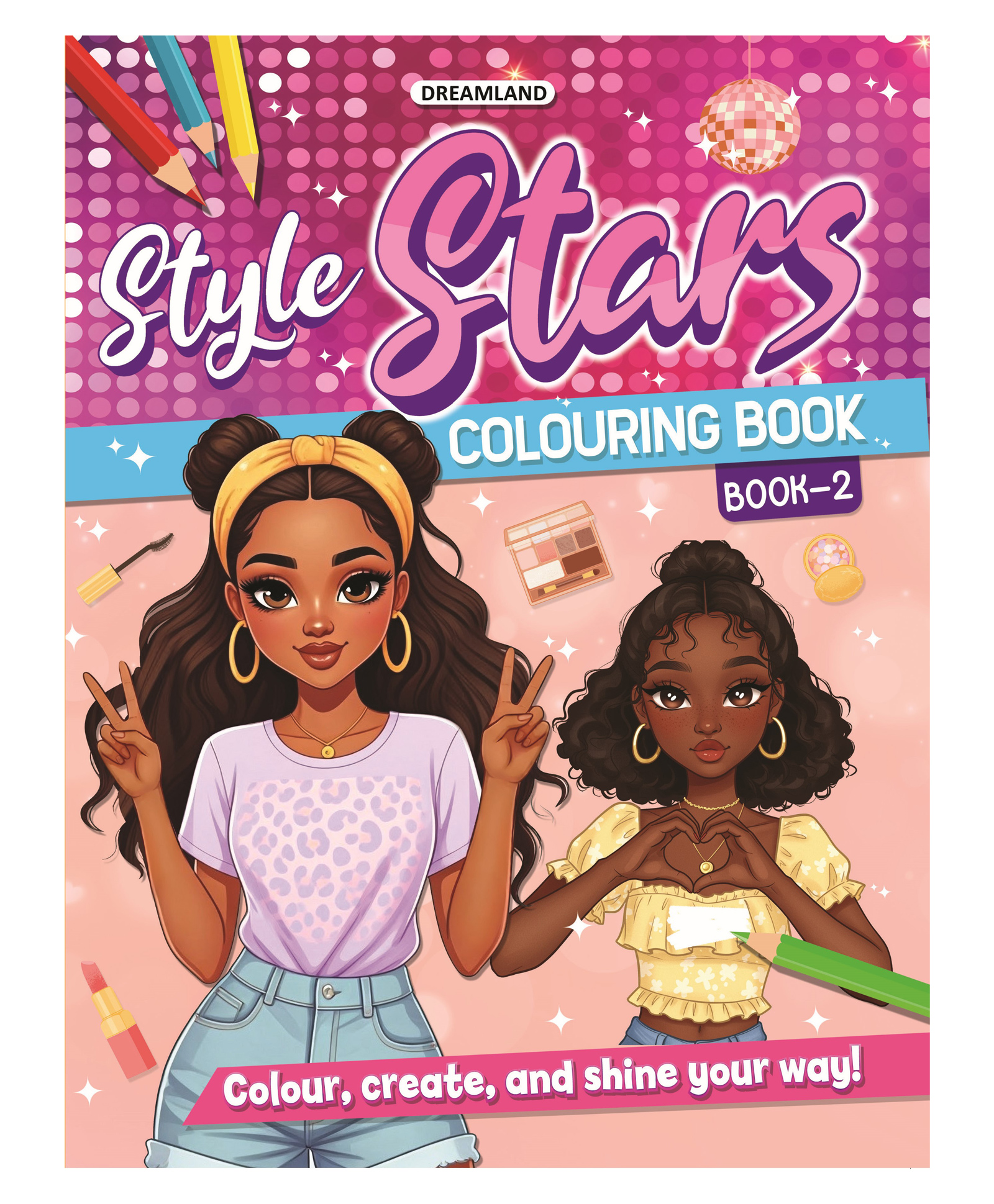 Style Stars Fashion Colouring Book - English