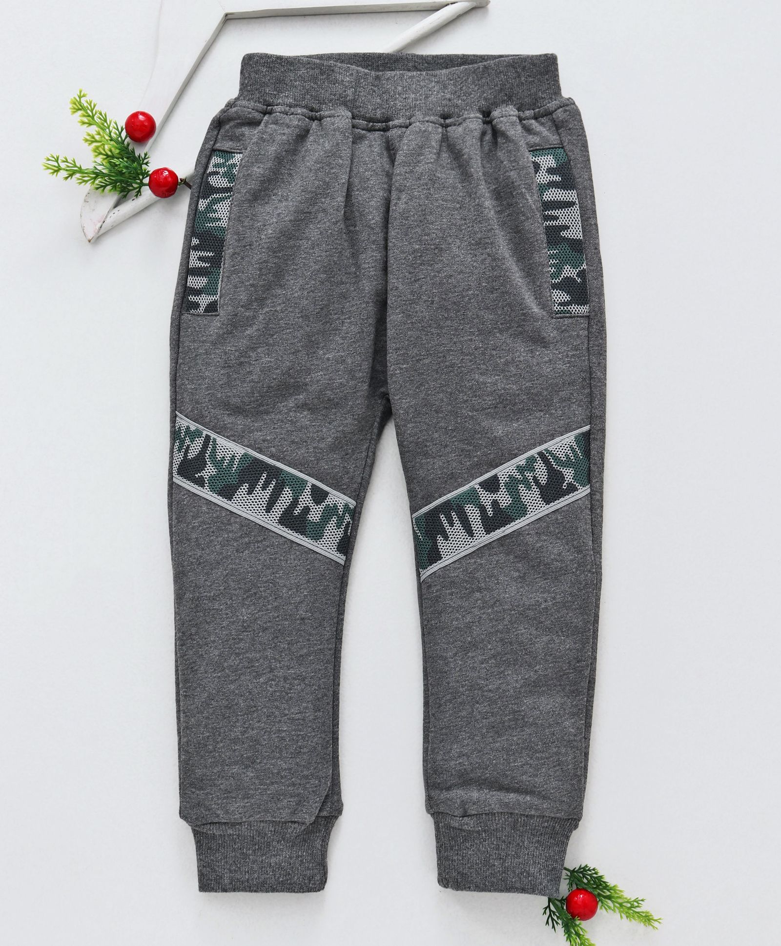 Meng Wa Full Length Bottom With Pocket - Grey-image-26