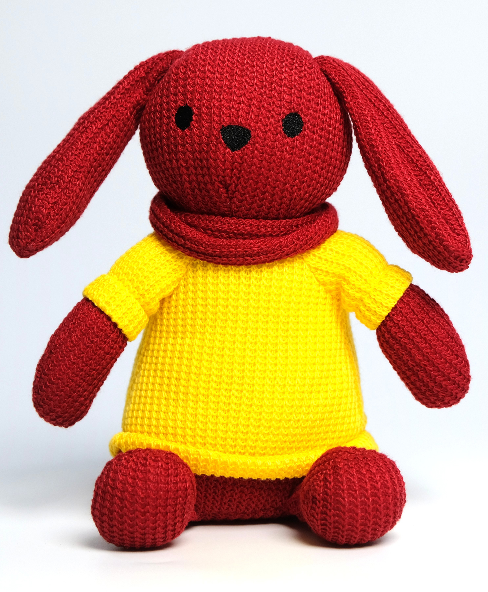 JoyCrate 25 cm Hugsy, Hand-Knit Soft Plush Toy for Babies and Toddlers-image-17