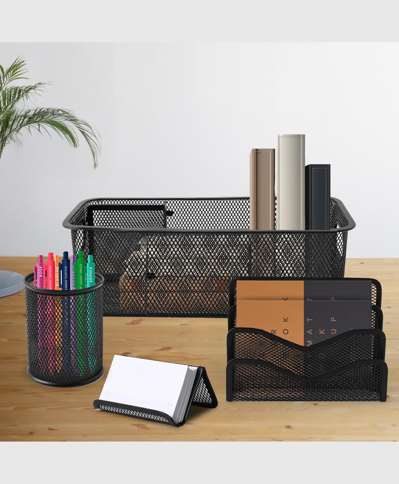 the better home Office set of 4 pcs-T3777-Black-picture-46