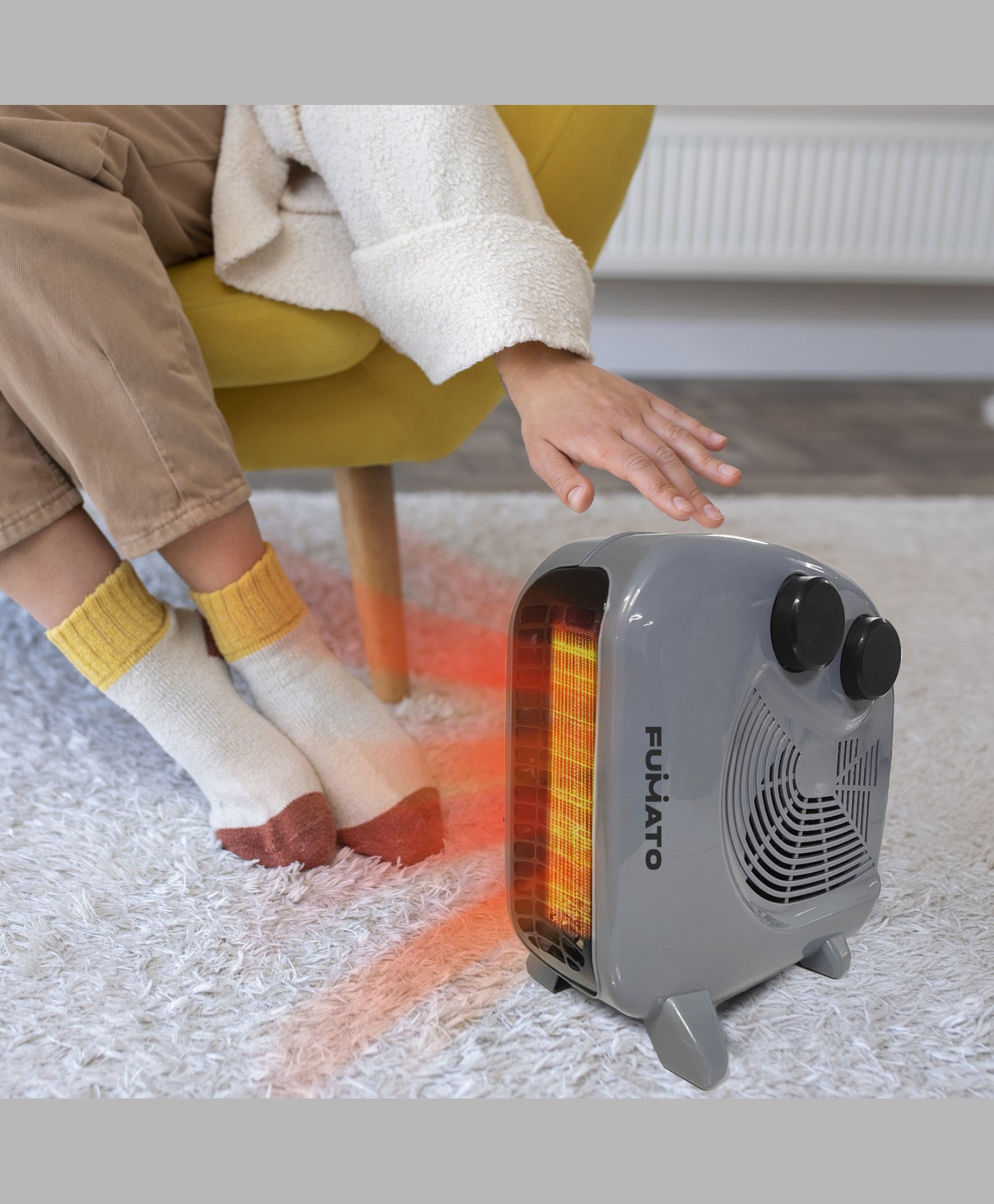 FUMATO FAN HEATER 2000W GREY-image-15