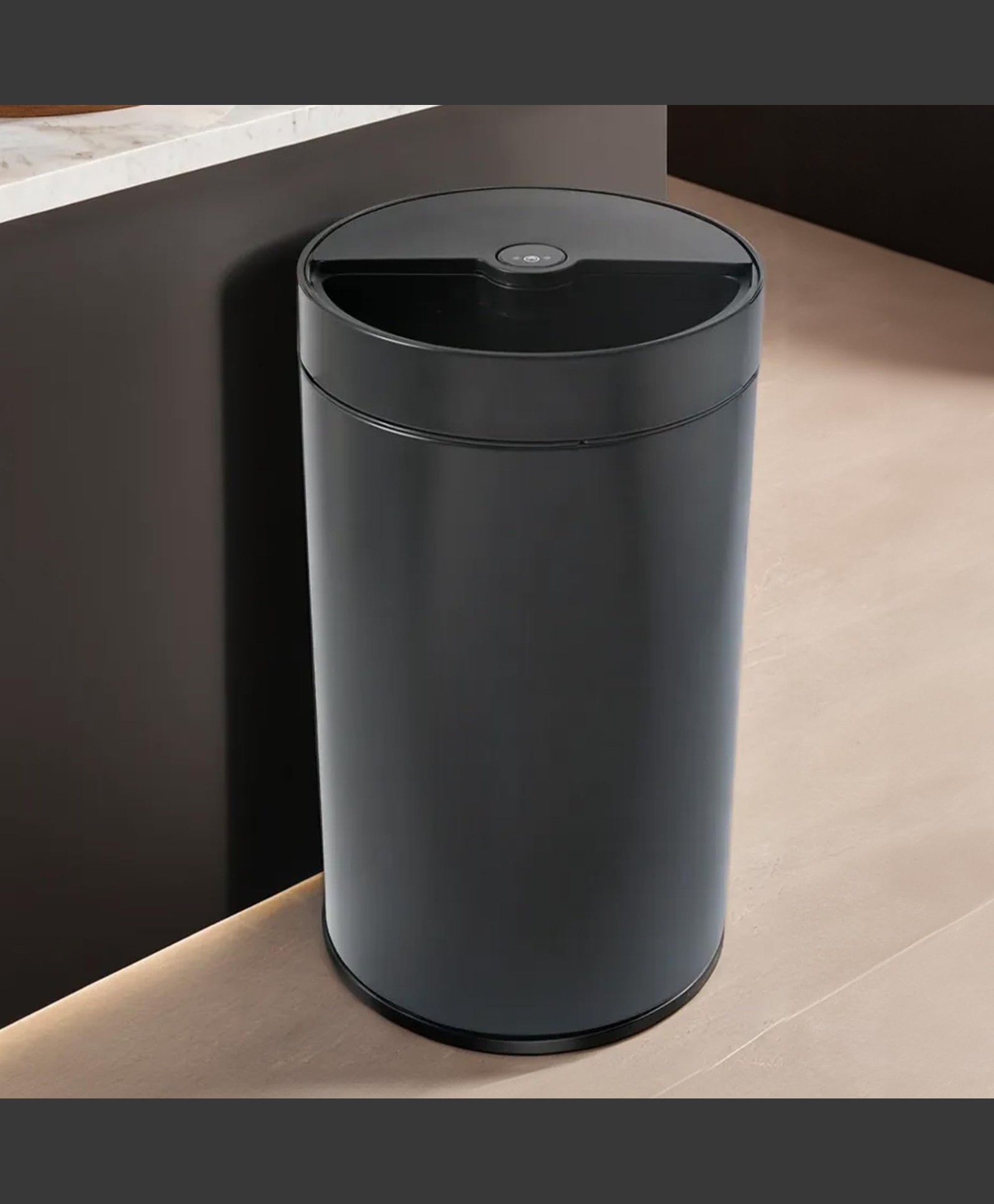 Rotating Round Automatic Dustbin | Sensor Dustbin 30L | HN-ZQ-BLK-30L | Black-image-42