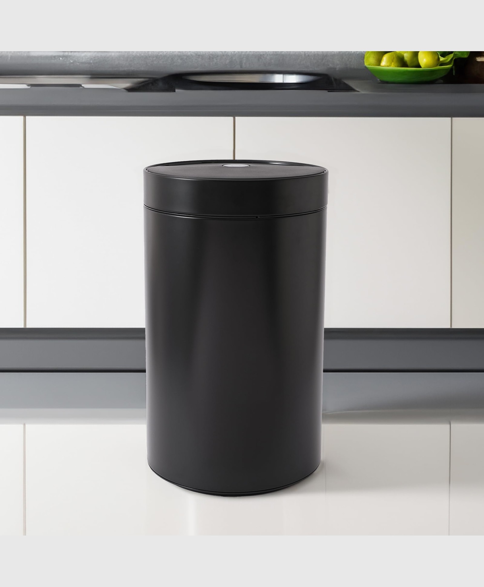 Round Automatic Dustbin | Sensor Dustbin 12L | HN-ZY-BLK-12L | Black-image-16