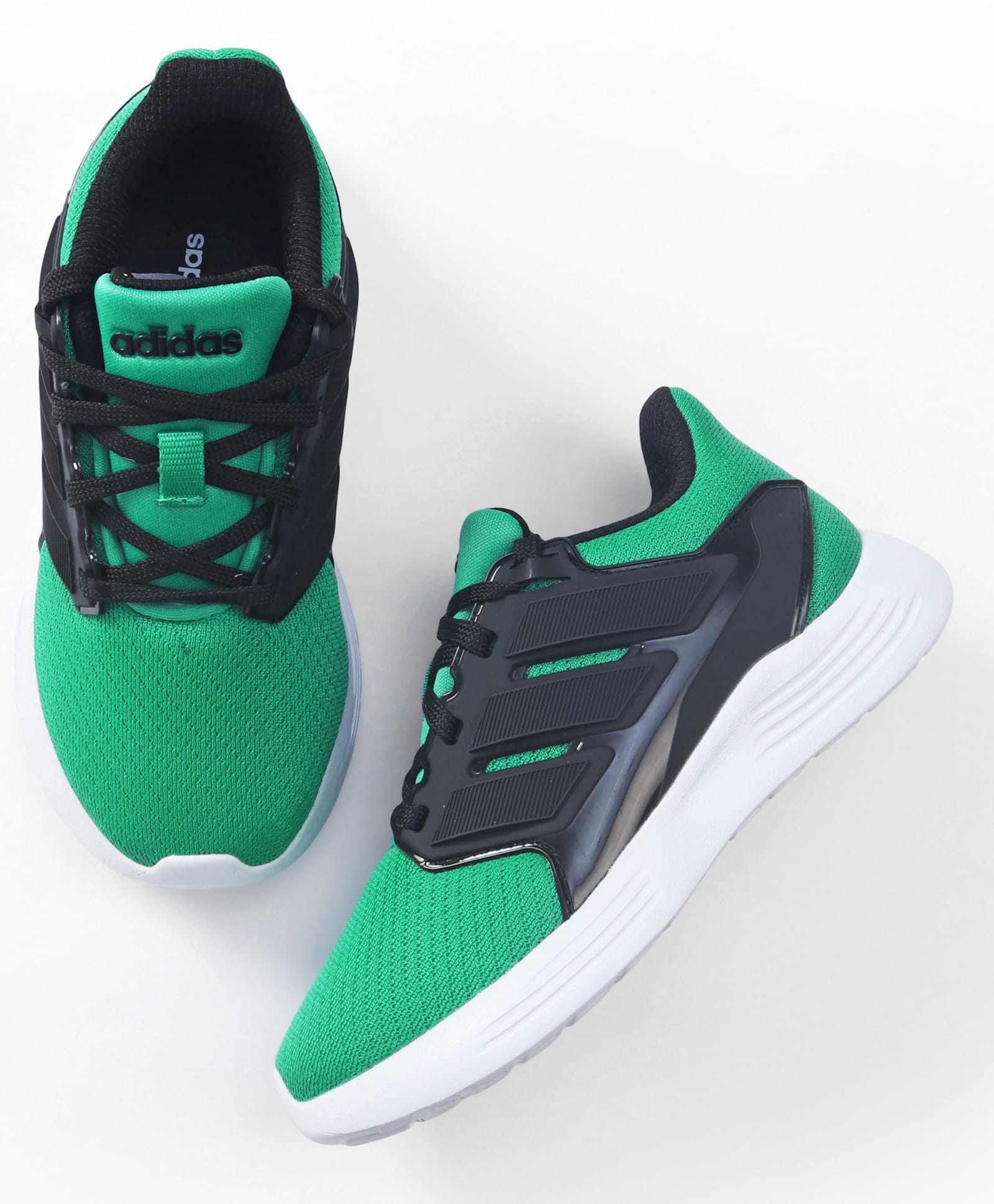 ADIDAS KIDS Lace Up Casual Shoes - Green & Black-picture-32